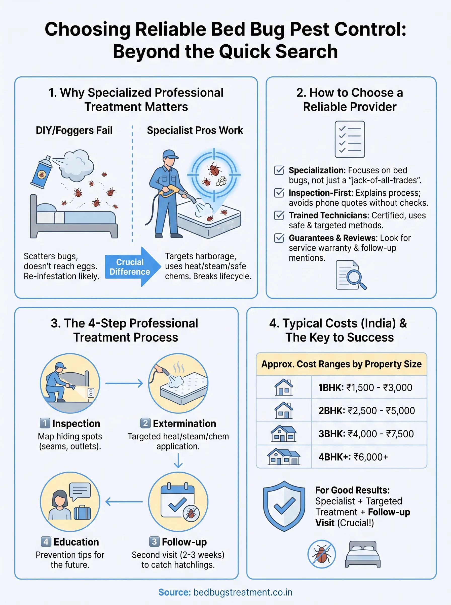pest control near me for bed bugs infographic