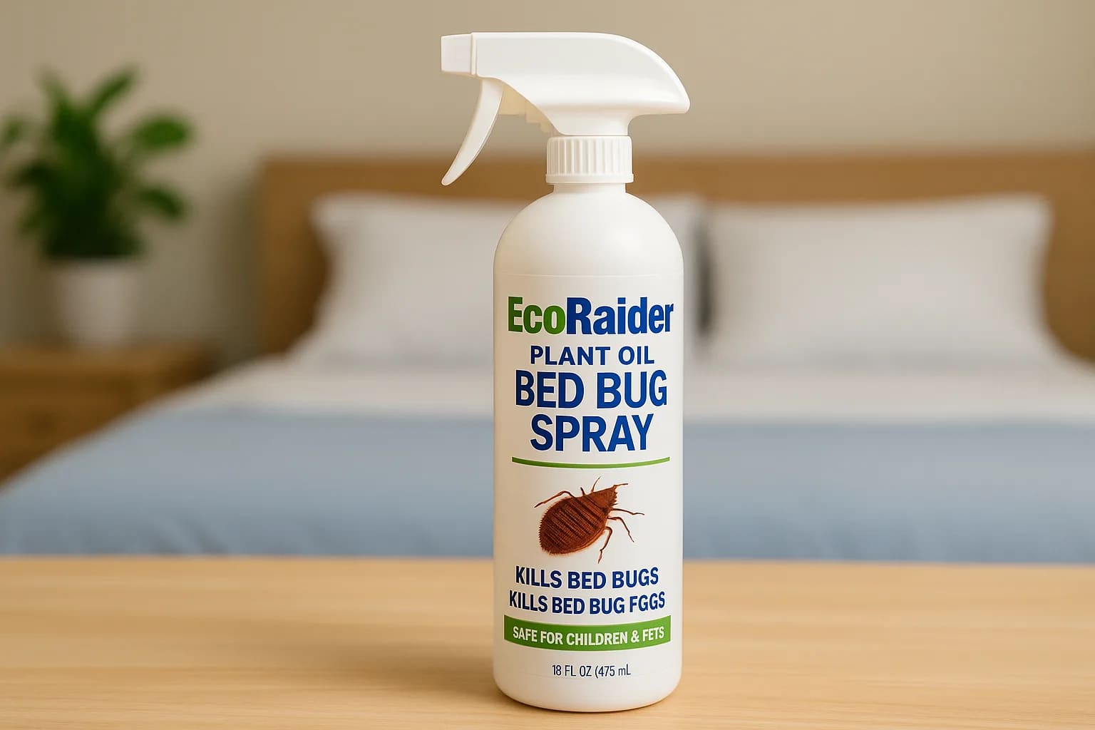 3. EcoRaider plant oil bed bug spray