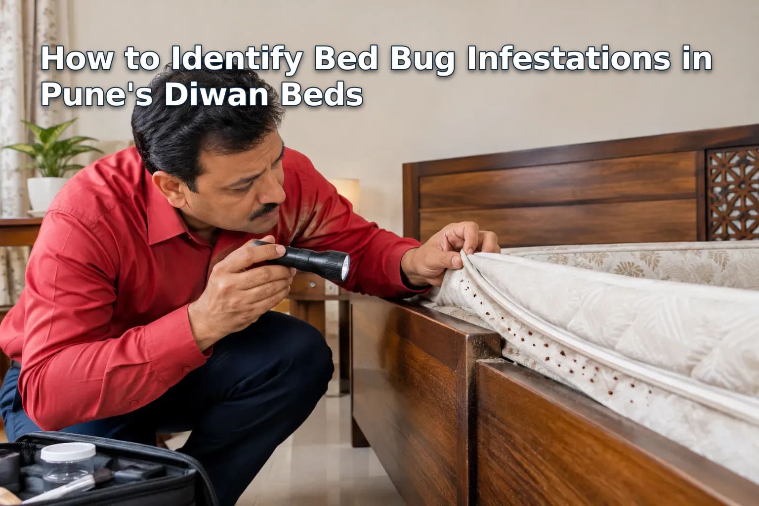 How to Identify Bed Bug Infestations in Pune's Diwan Beds