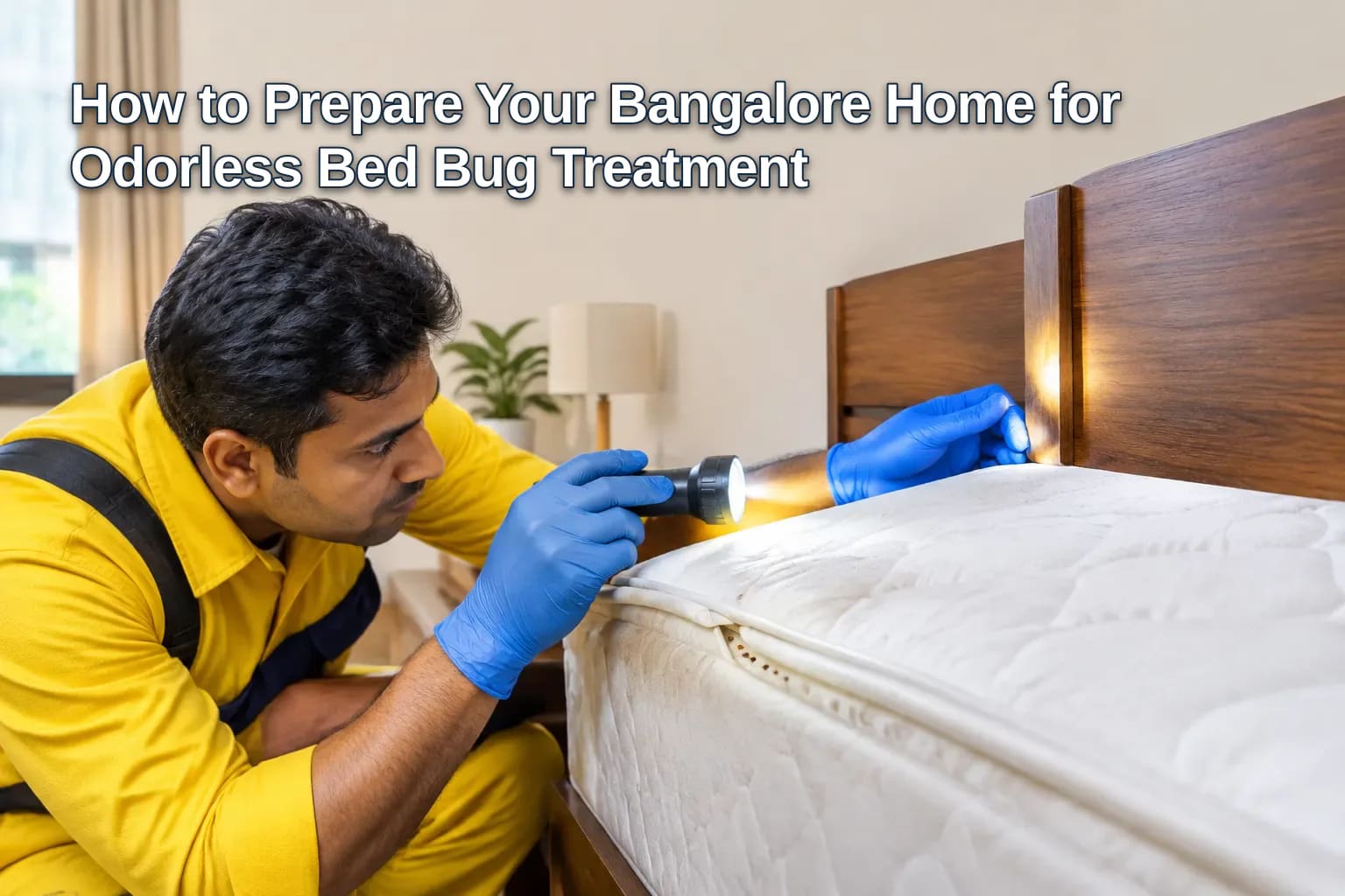 How to Prepare Your Bangalore Home for Odorless Bed Bug Treatment