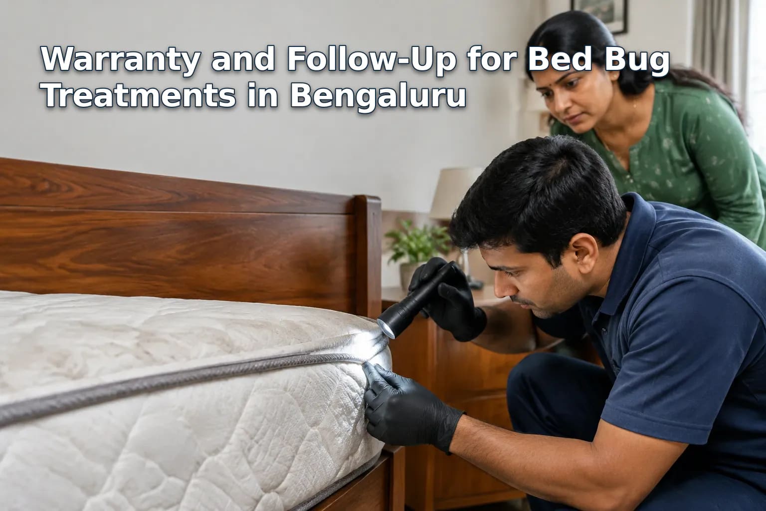 Warranty and Follow-Up for Bed Bug Treatments in Bengaluru