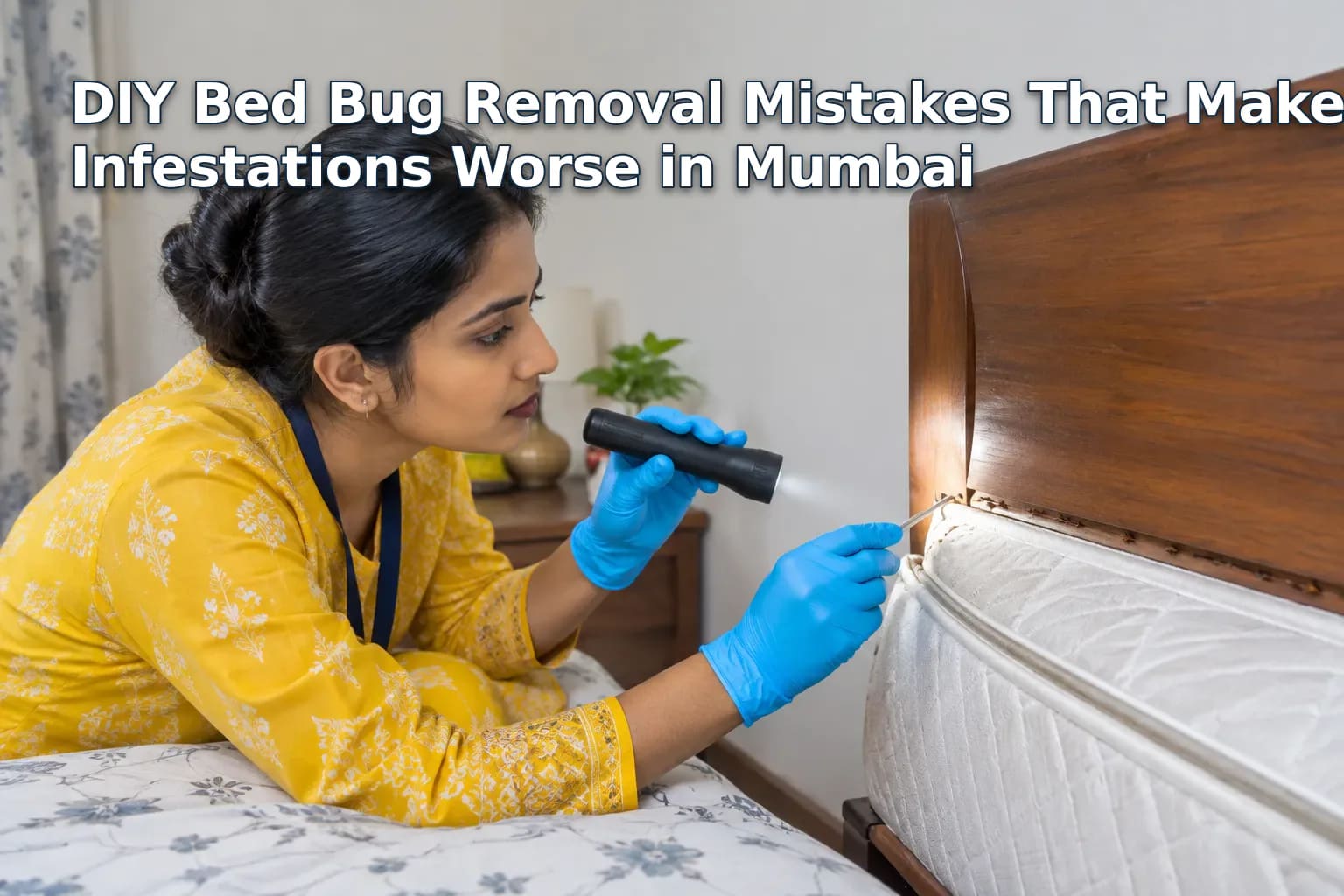 DIY Bed Bug Removal Mistakes That Make Infestations Worse in Mumbai