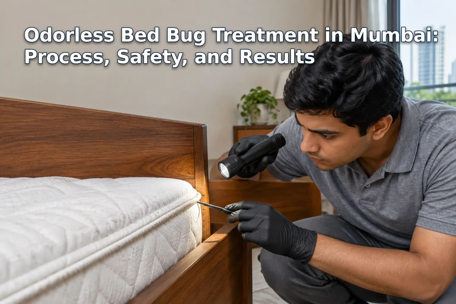 Odorless Bed Bug Treatment in Mumbai: Process, Safety, and Results