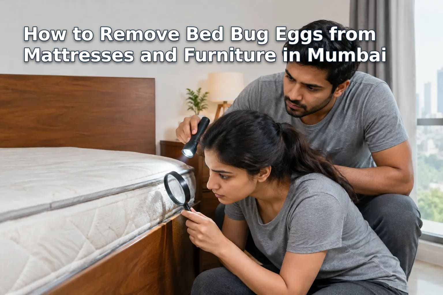 How to Remove Bed Bug Eggs from Mattresses and Furniture in Mumbai