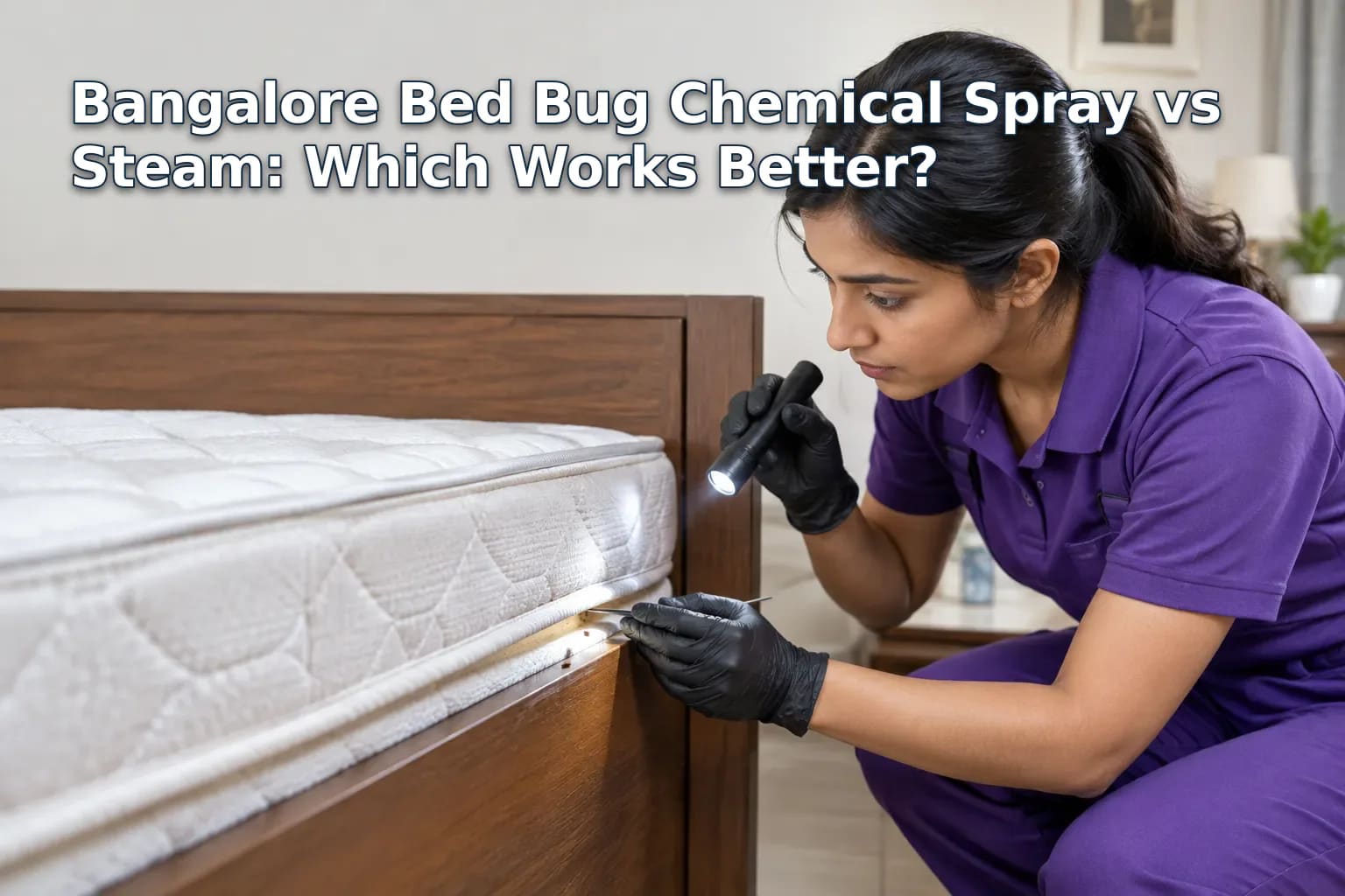 Bangalore Bed Bug Chemical Spray vs Steam: Which Works Better?