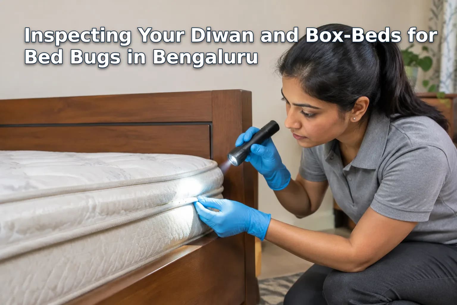 Inspecting Your Diwan and Box-Beds for Bed Bugs in Bengaluru