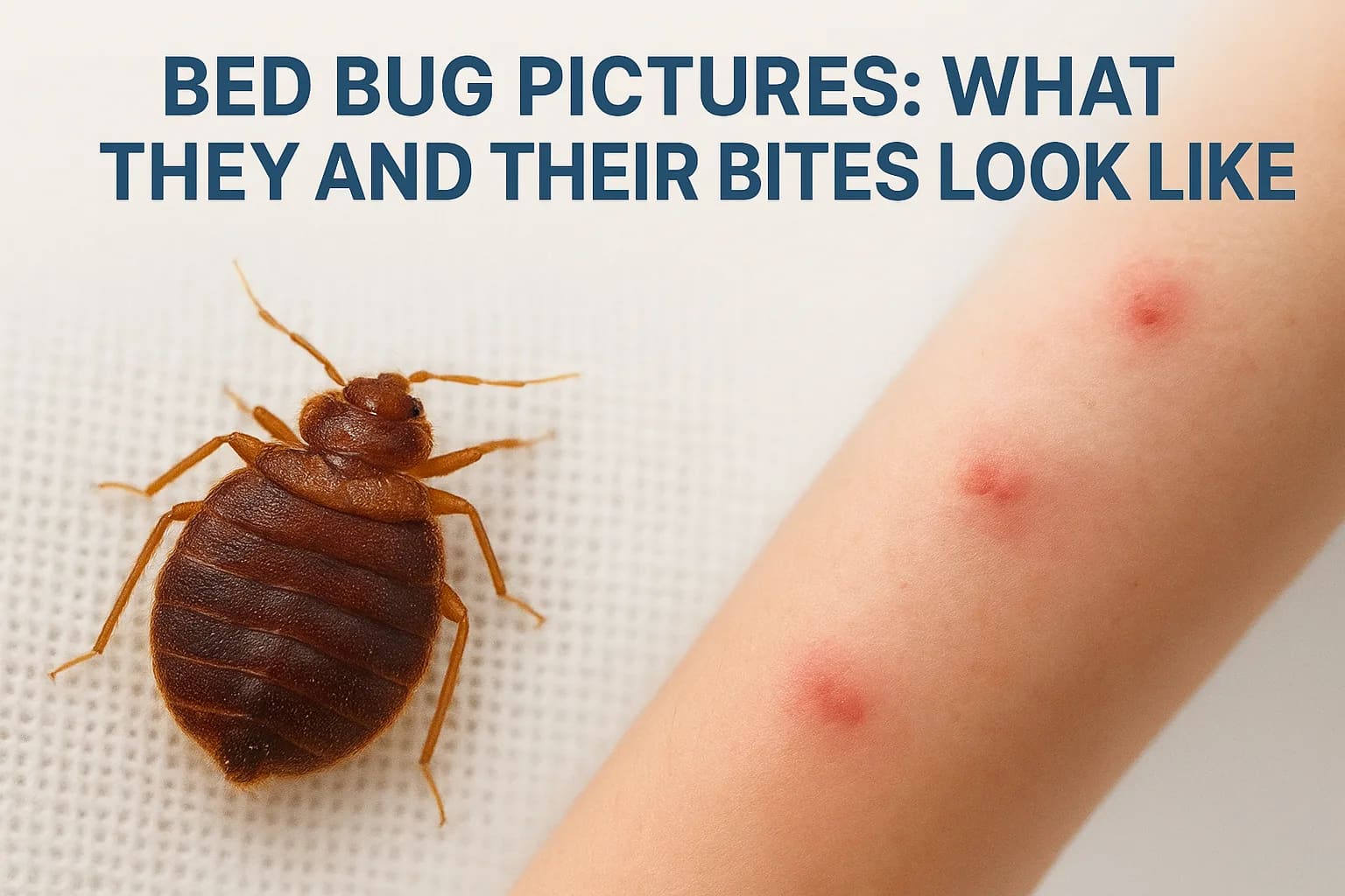 Bed Bug Pictures and Bite Photos at Every Life Stage