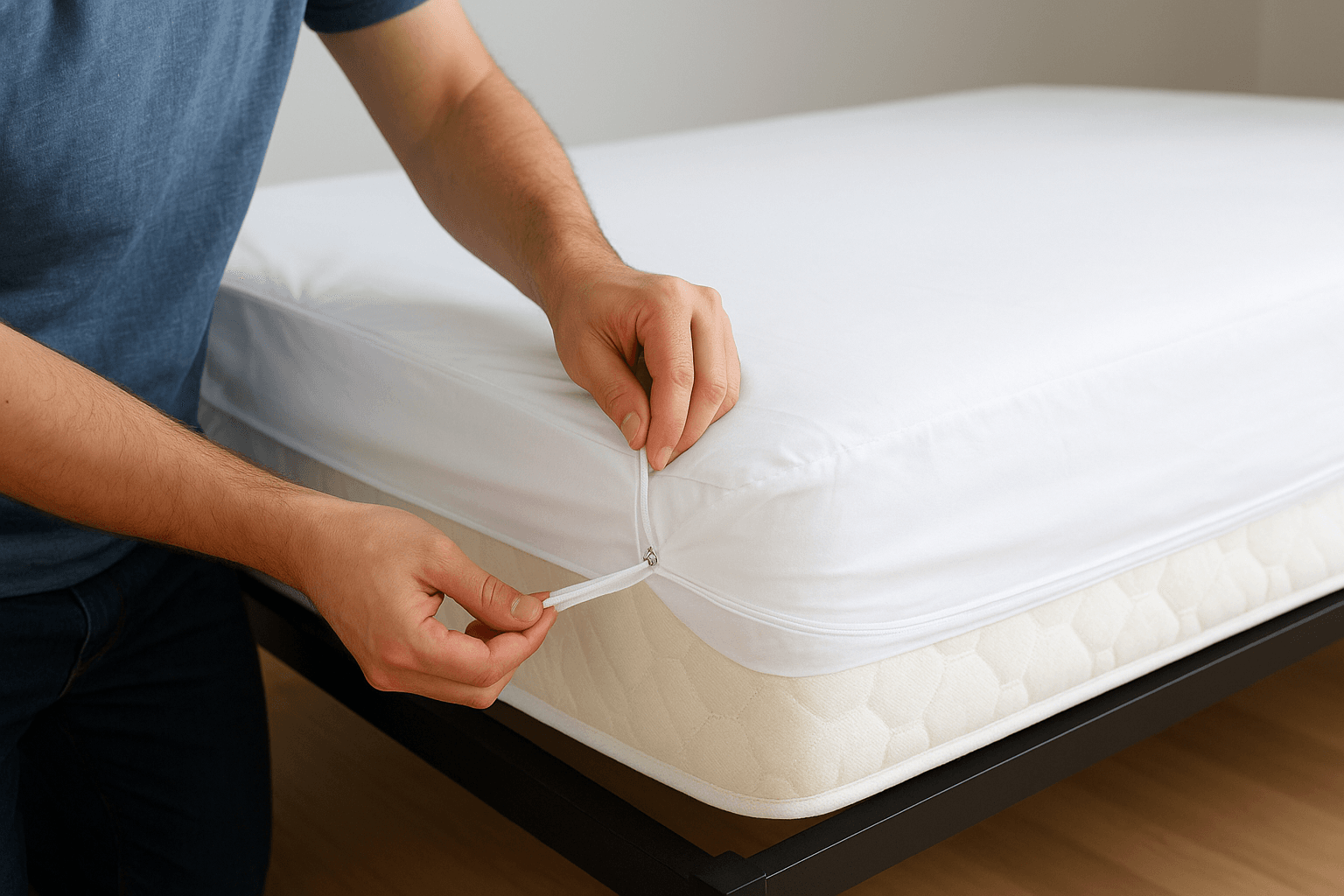 Protect your mattress and cot frame with covers