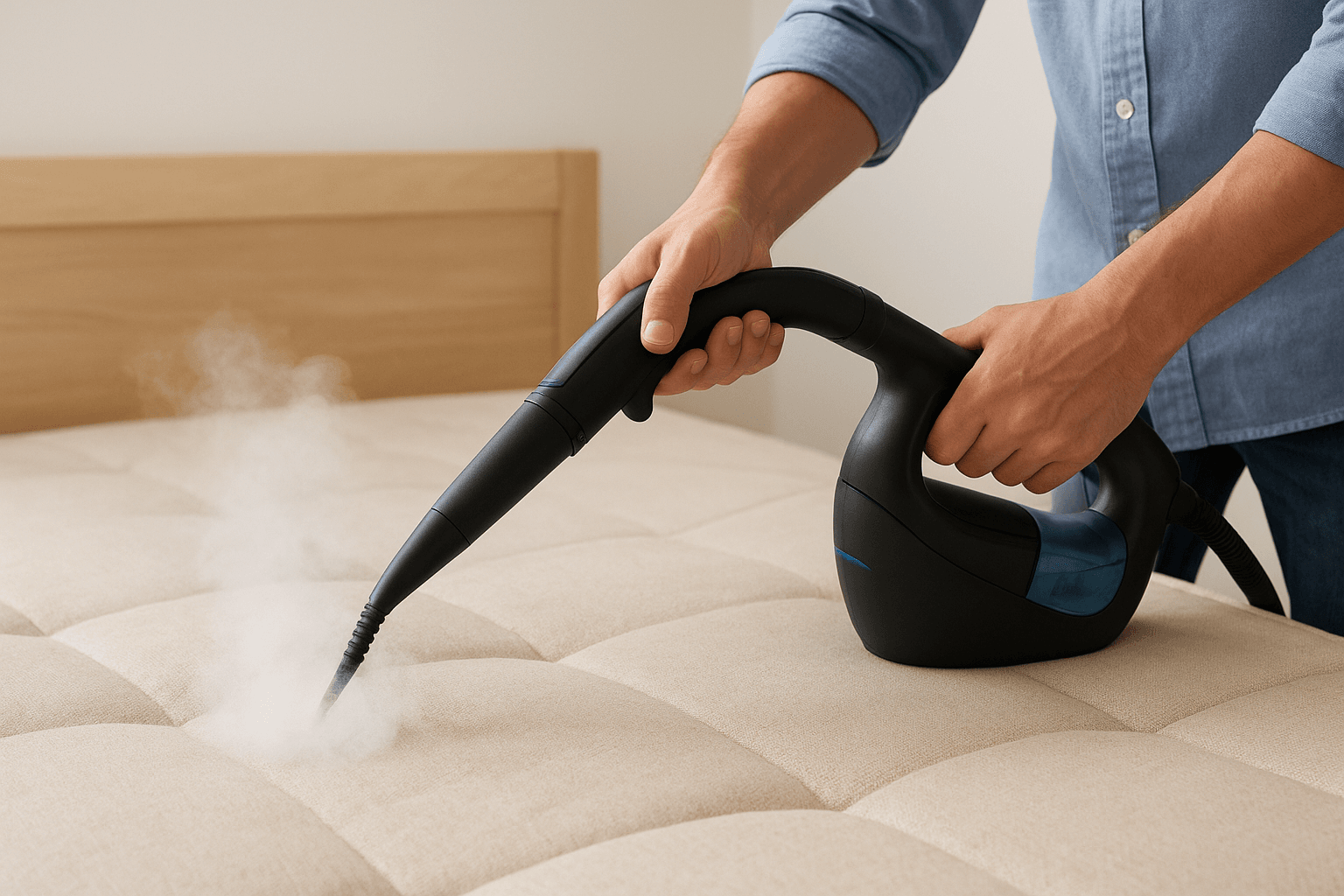 2. Steam cleaning for bed bugs and eggs