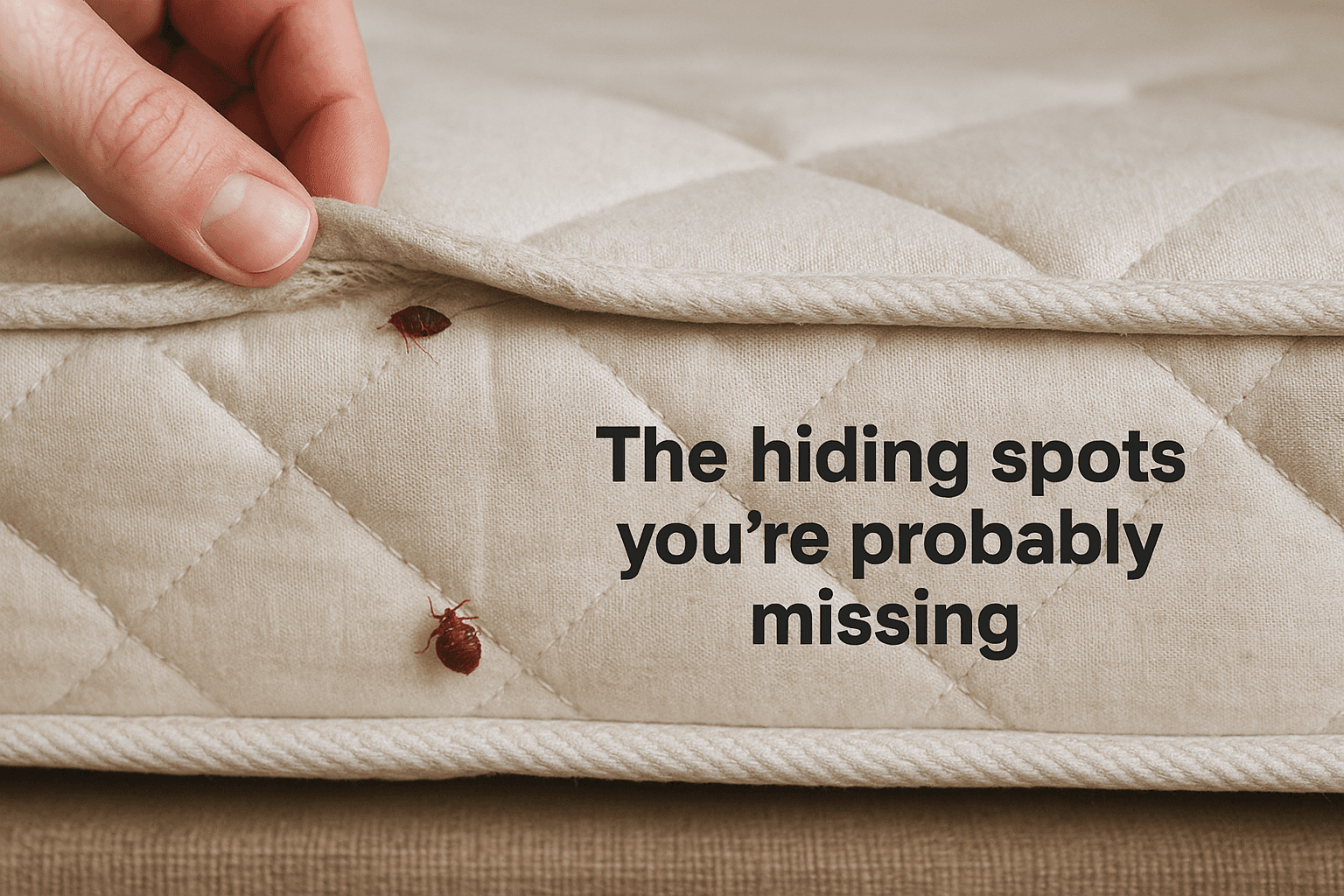 The hiding spots you're probably missing