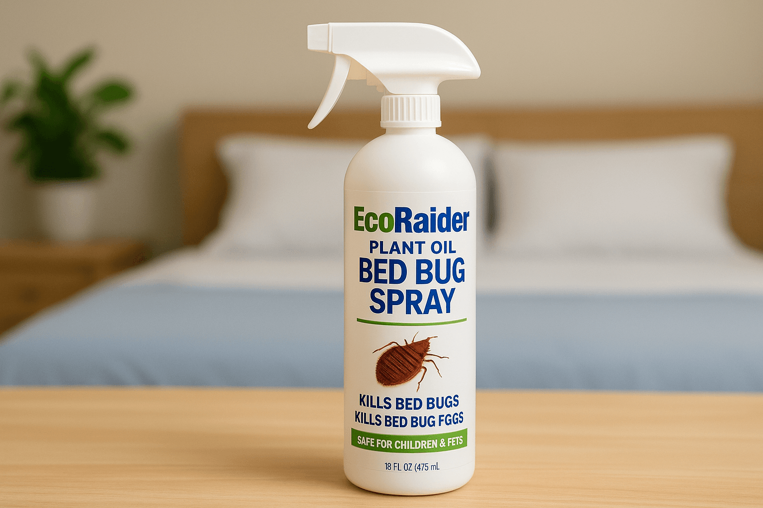 3. EcoRaider plant oil bed bug spray