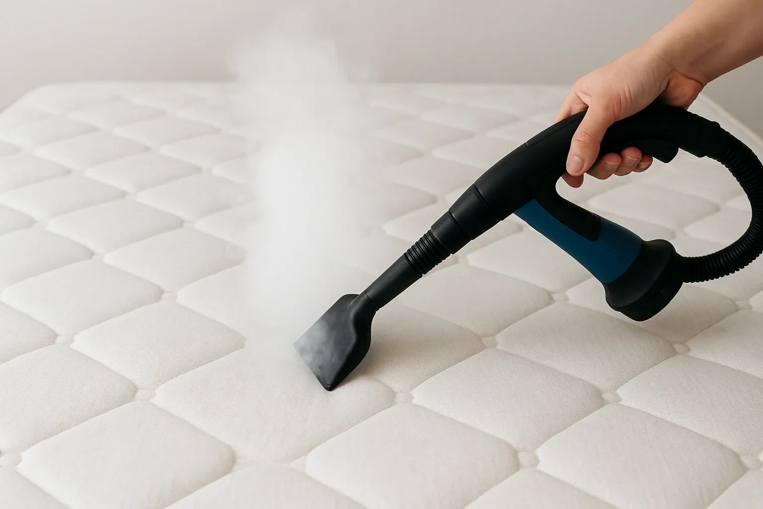 Step 3. Steam treat the mattress