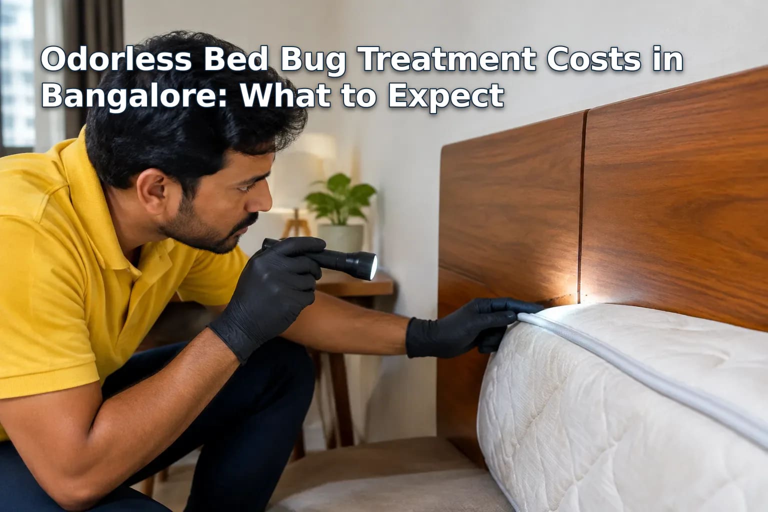 Odorless Bed Bug Treatment Costs in Bangalore: What to Expect