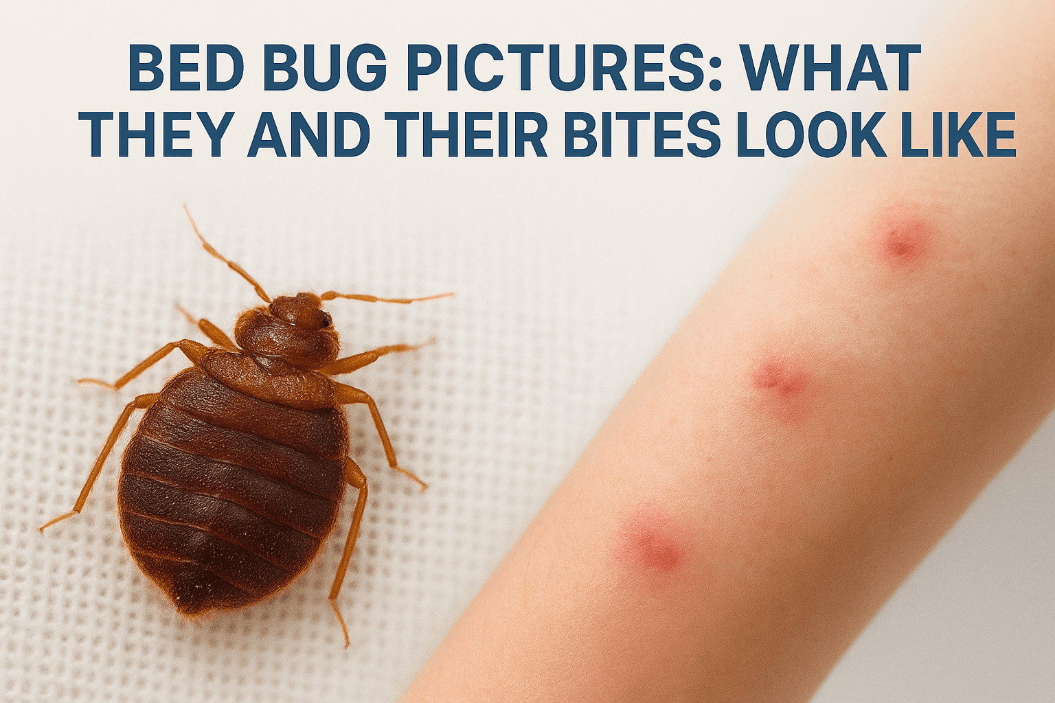 Bed Bug Pictures and Bite Photos at Every Life Stage