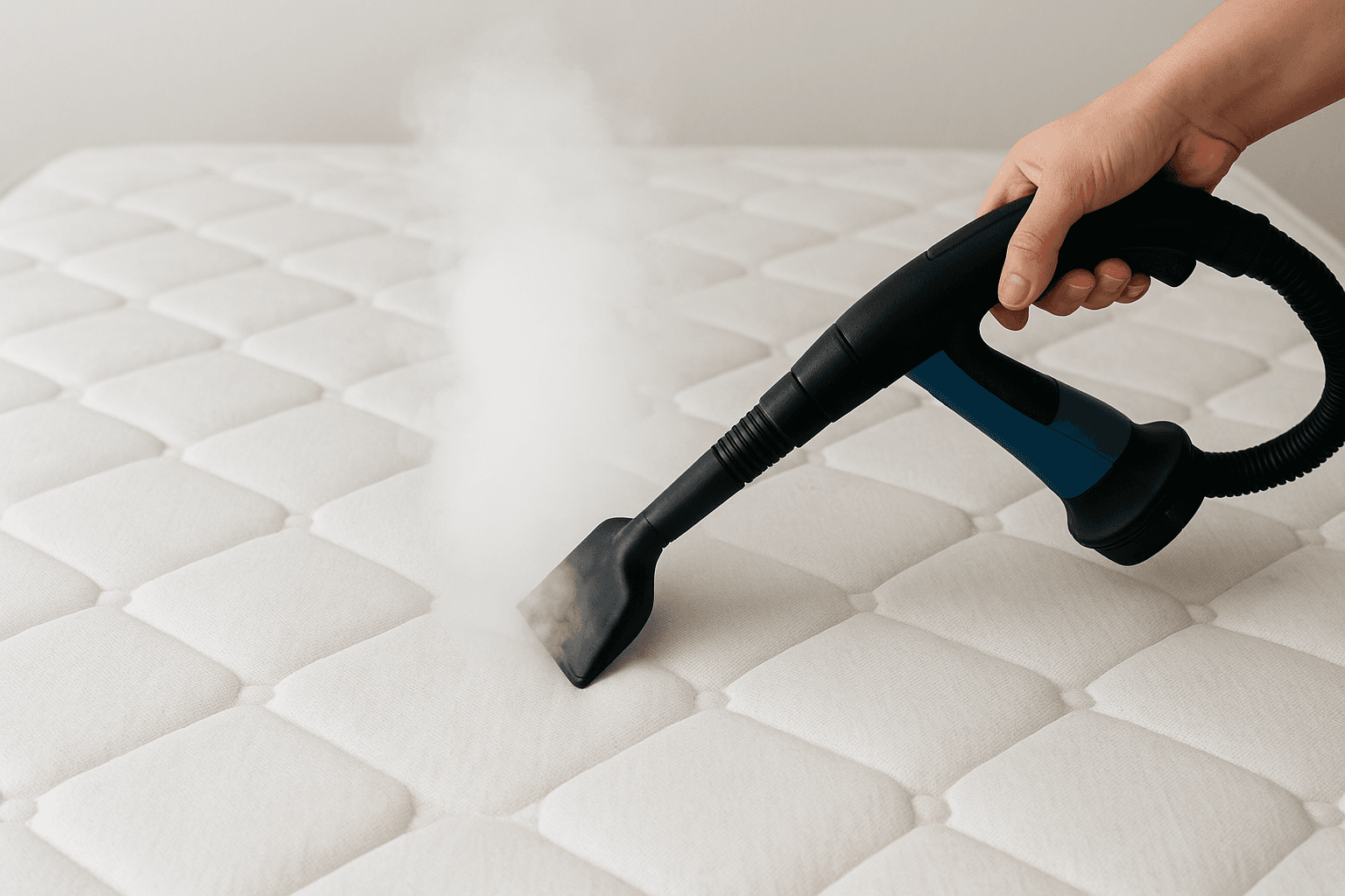 Step 3. Steam treat the mattress