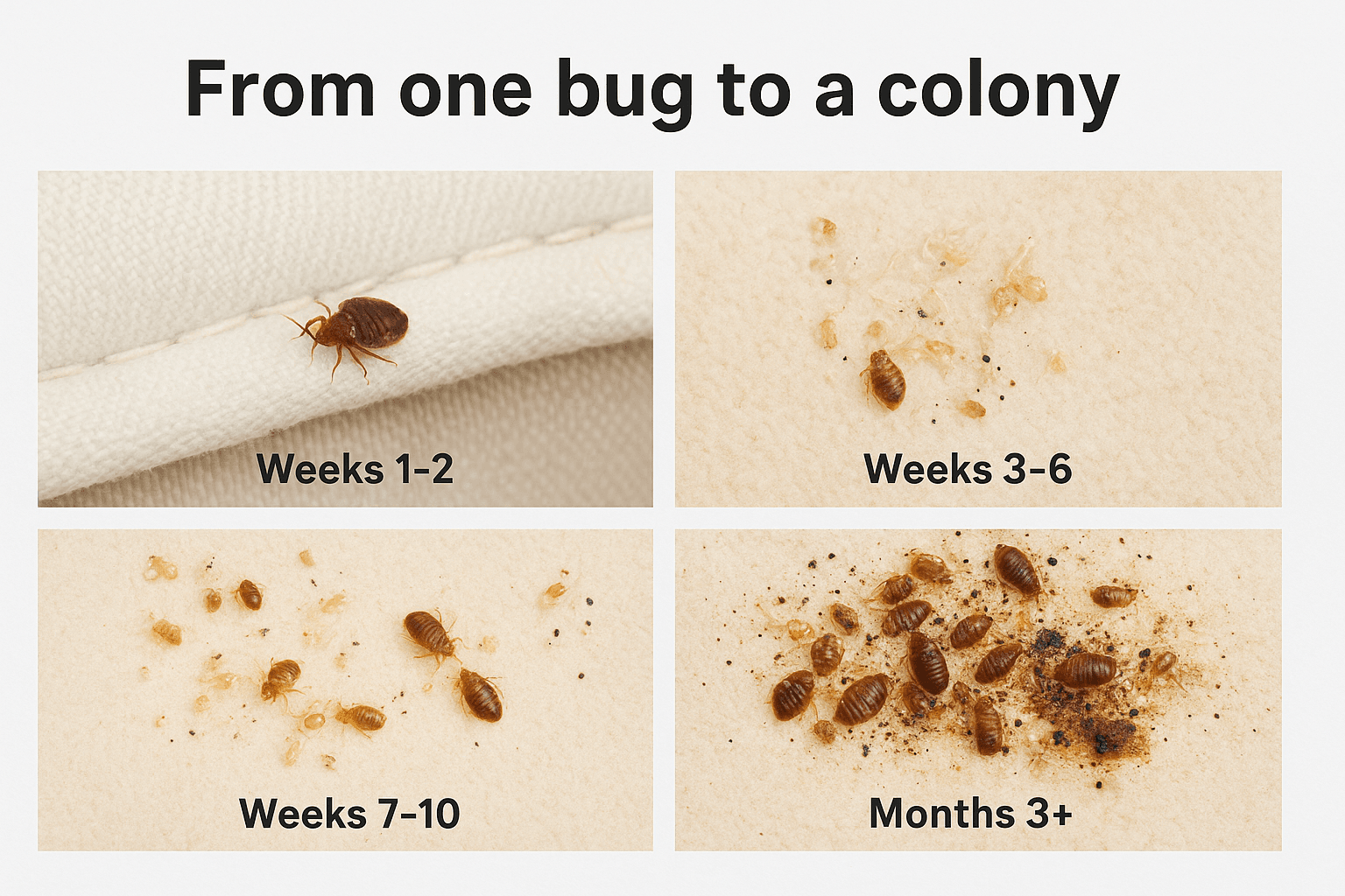 From one bug to a colony