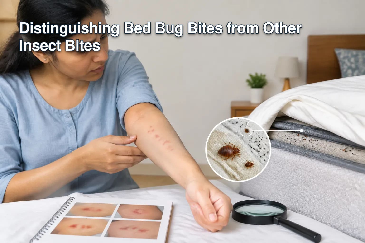 Distinguishing Bed Bug Bites from Other Insect Bites — How to Identify Bed Bug Bites: A Comprehensive Guide for Indian Homes