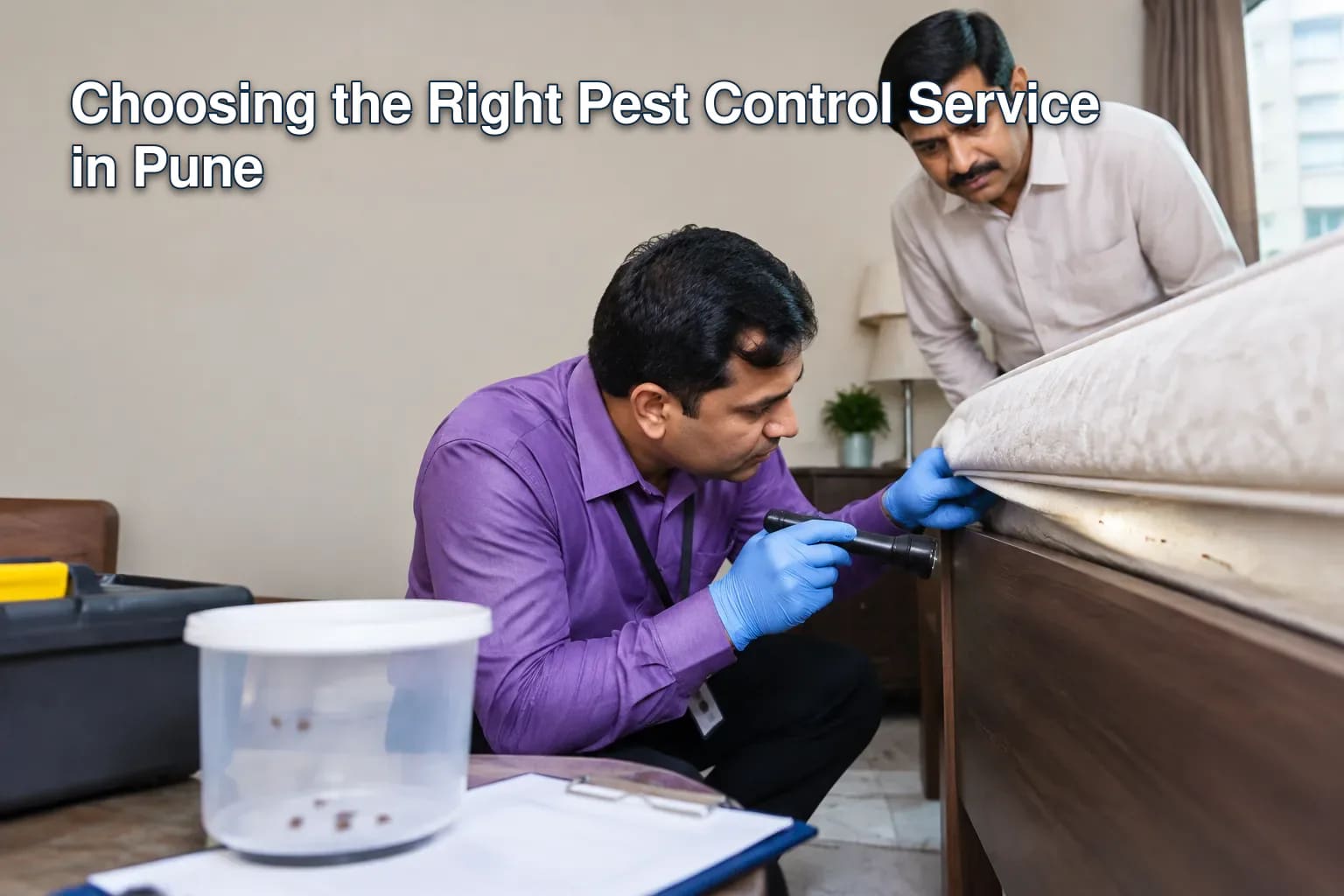 Choosing the Right Pest Control Service in Pune — How to Prepare Your Pune Home for Bed Bug Treatment