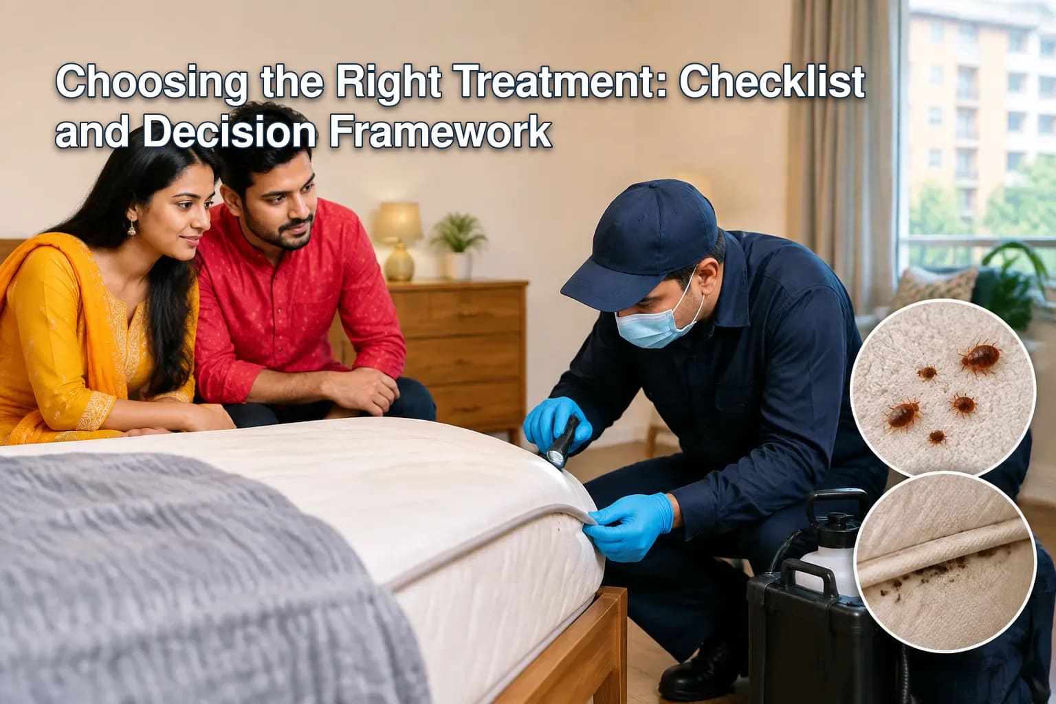Choosing the Right Treatment: Checklist and Decision Framework — Effective Bed Bug Treatment Solutions in Pune Homes