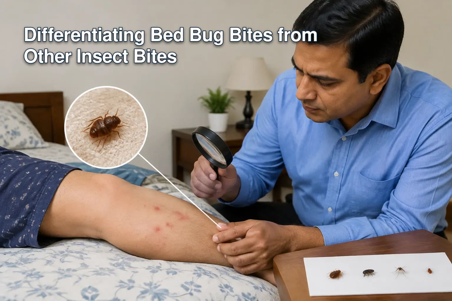 Differentiating Bed Bug Bites from Other Insect Bites — How to Identify Bed Bug Bites in Bangalore: A Complete Guide