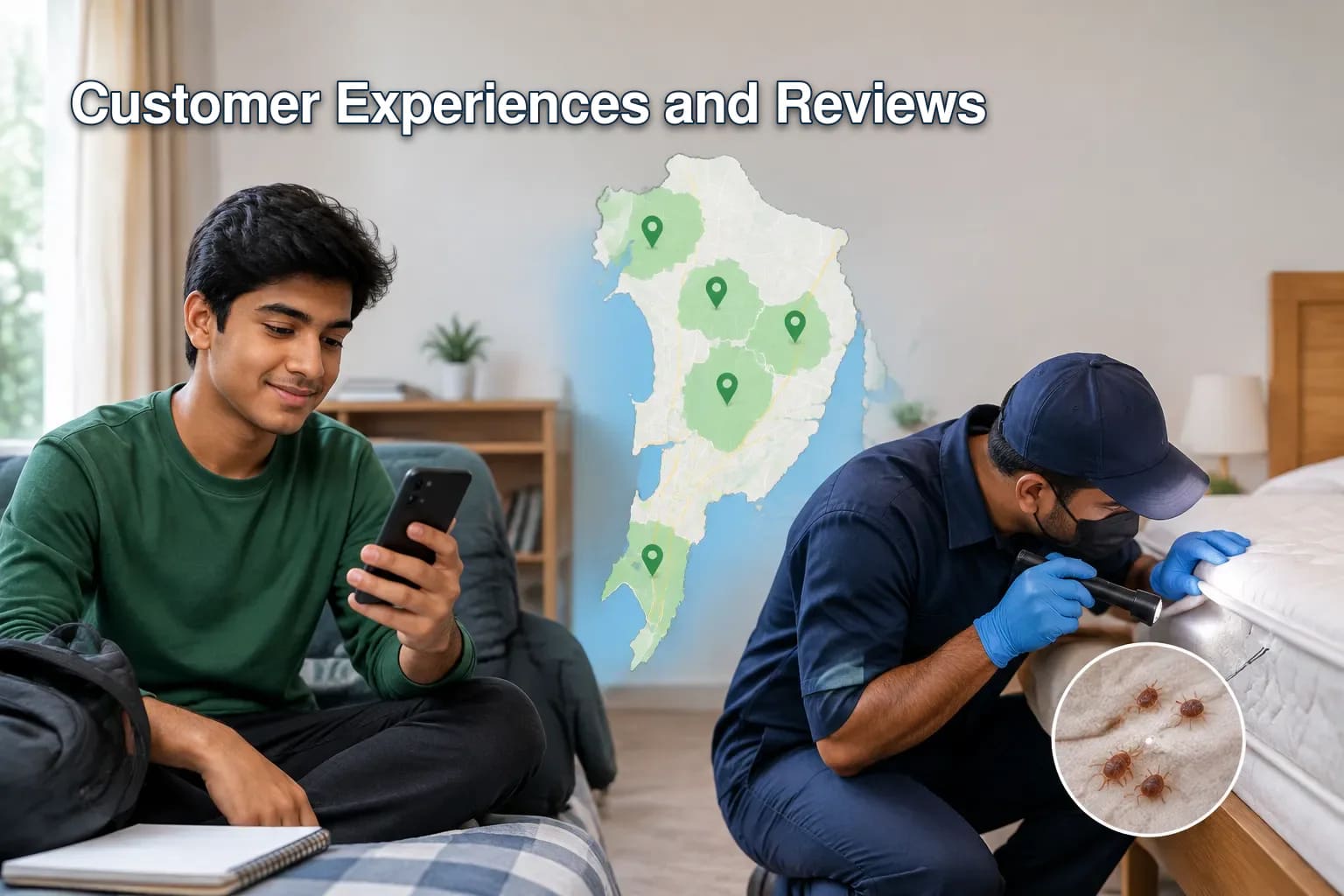 Service areas covered by Dhekun Pest Control in Mumbai