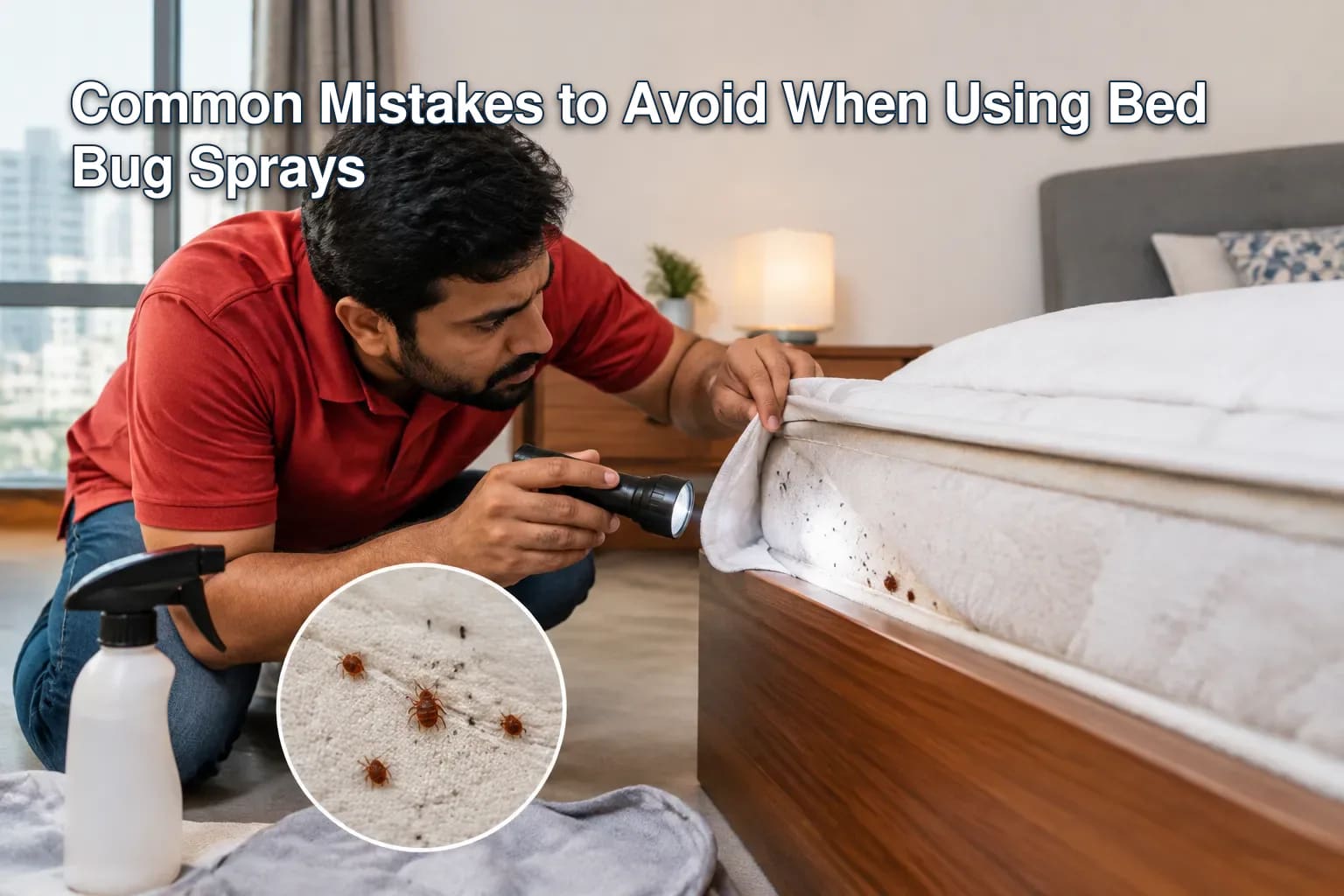 Common Mistakes to Avoid When Using Bed Bug Sprays — Best Bed Bug Sprays to Use in Mumbai Homes