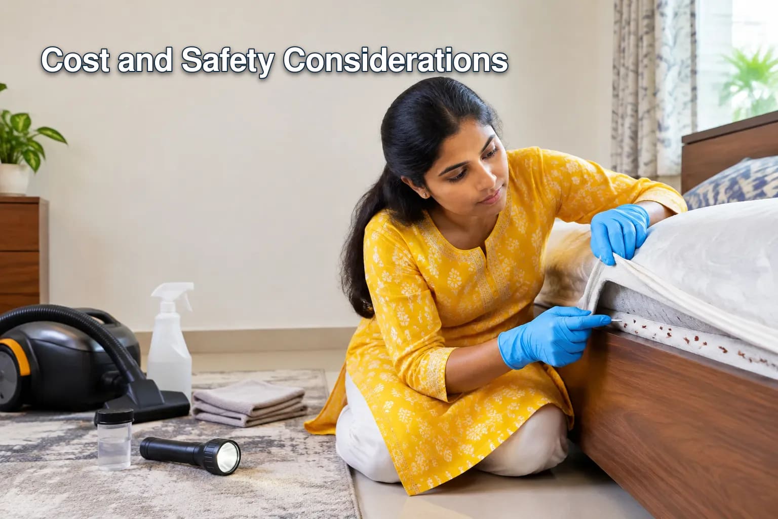 Infographic on DIY bed bug control methods