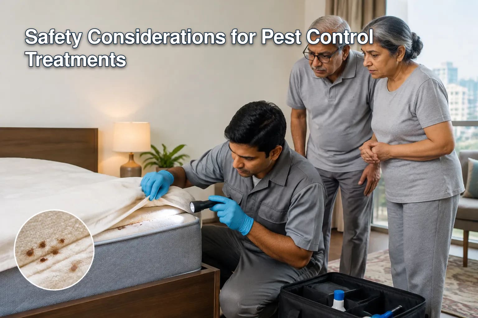 Pest control checklist for Delhi homes.