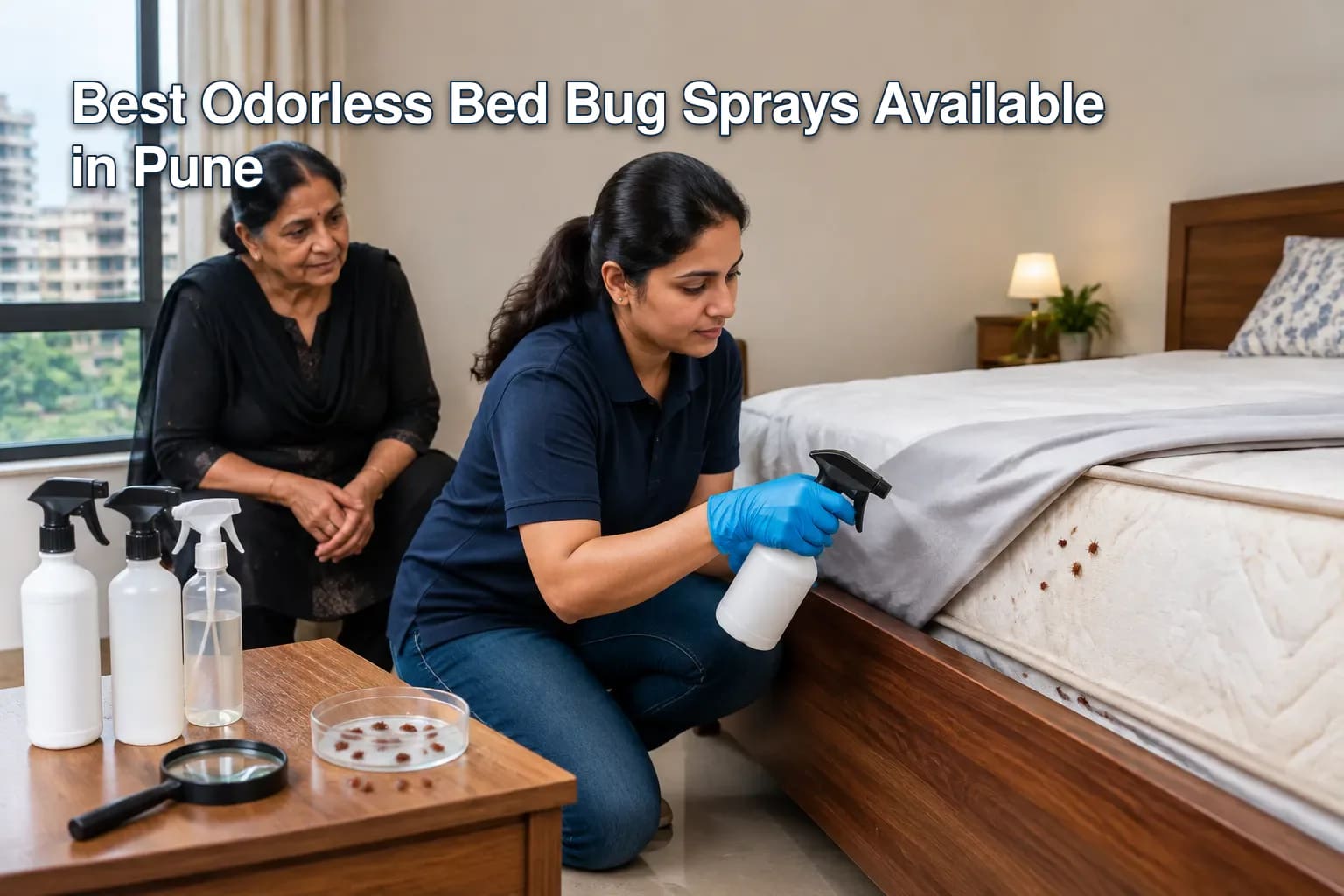 Odorless bed bug spray products available in Pune.