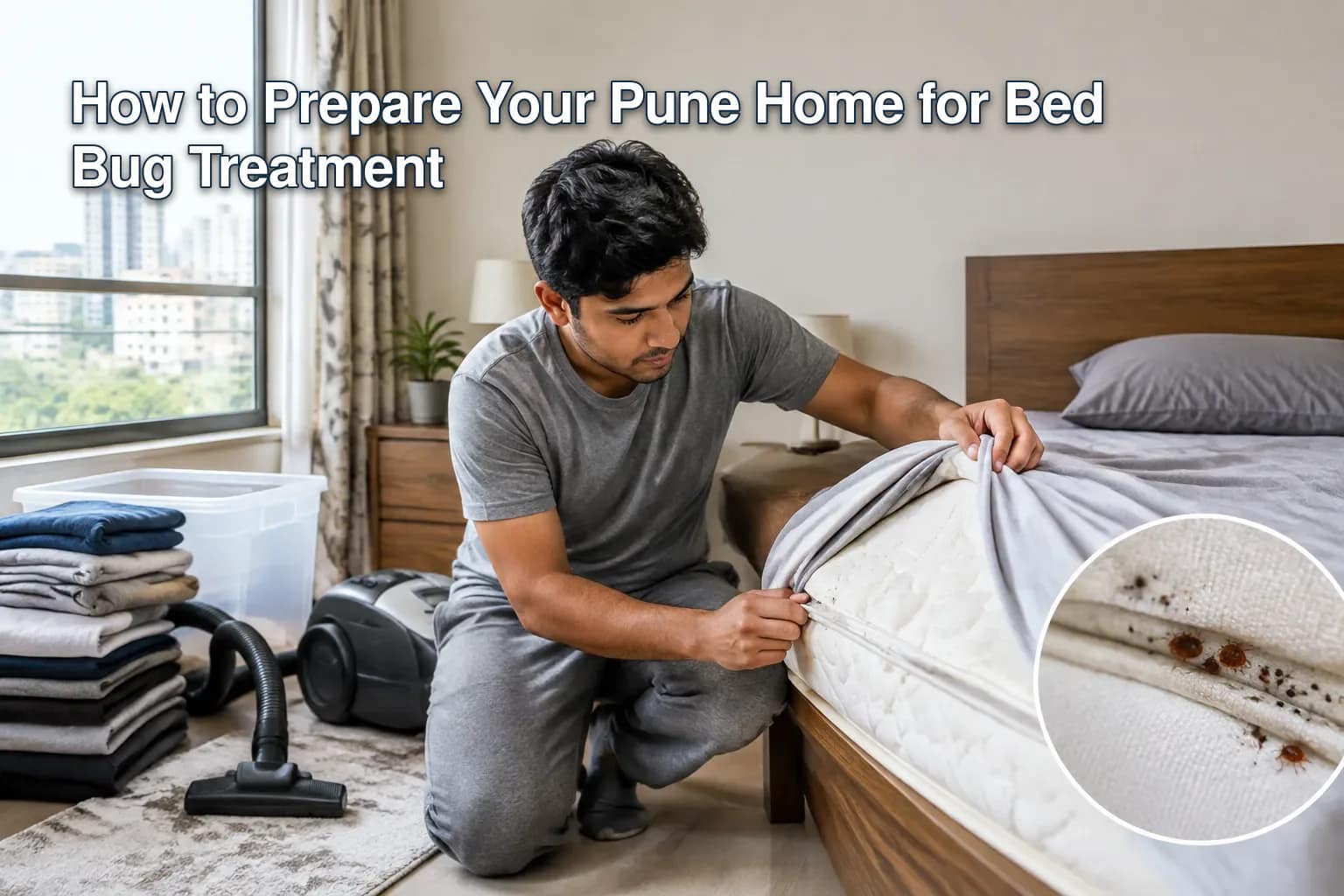 How to Prepare Your Home in Pune for Bed Bug Treatment
