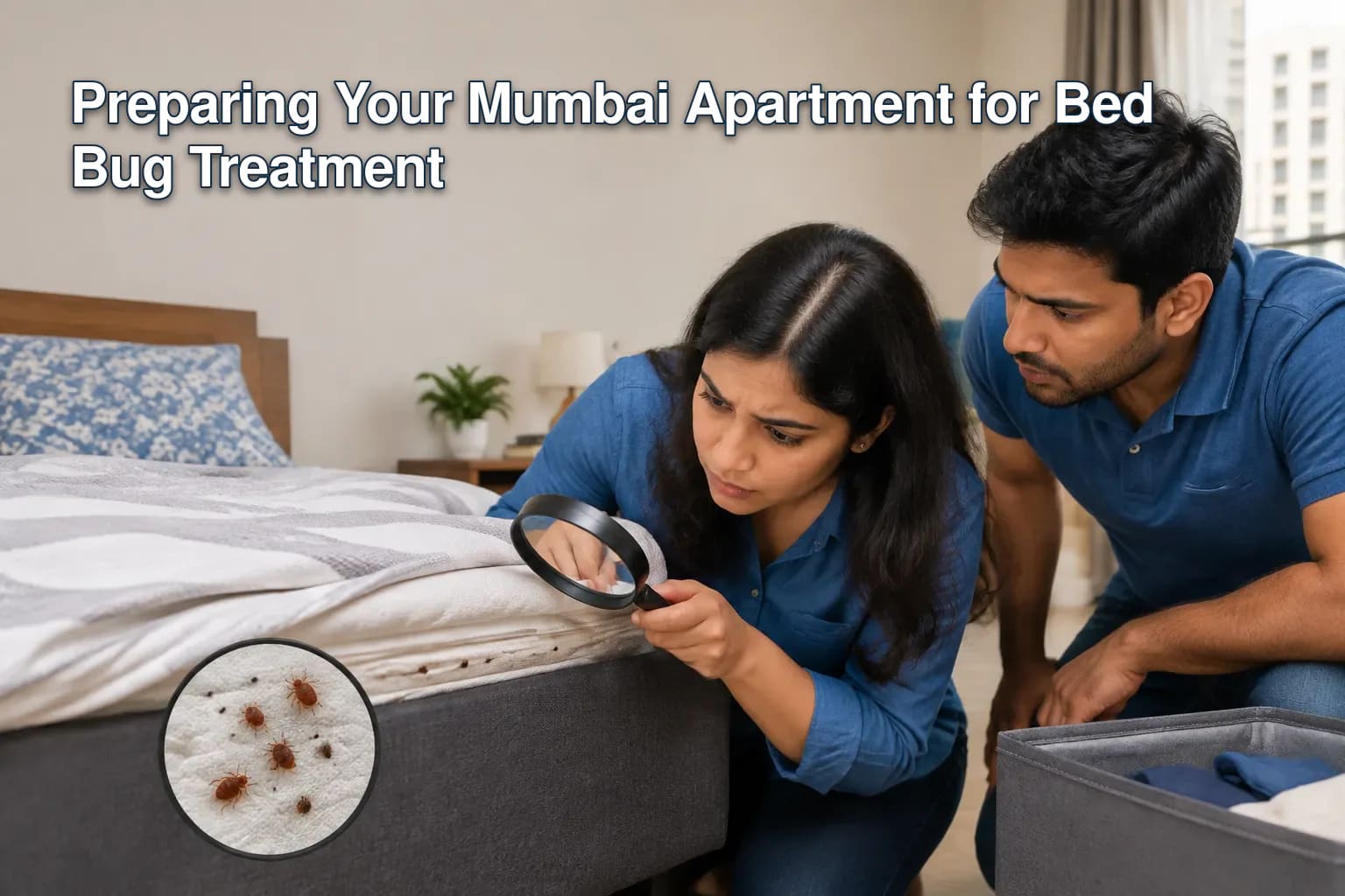 Preparing Your Mumbai Apartment for Bed Bug Treatment - Bed Bug Treatment Guide