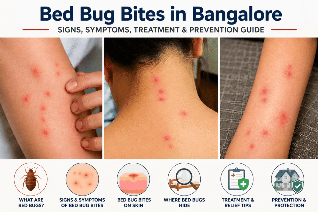 Bed Bug Bites in Bangalore – Signs, Symptoms, Treatment & Prevention Guide 10 Bed Bugs Bite in Bangalore