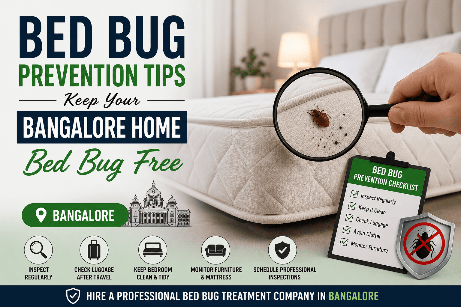 Bed Bug Prevention Tips: The Complete Guide to Keeping Your Bangalore Home Bed Bug Free