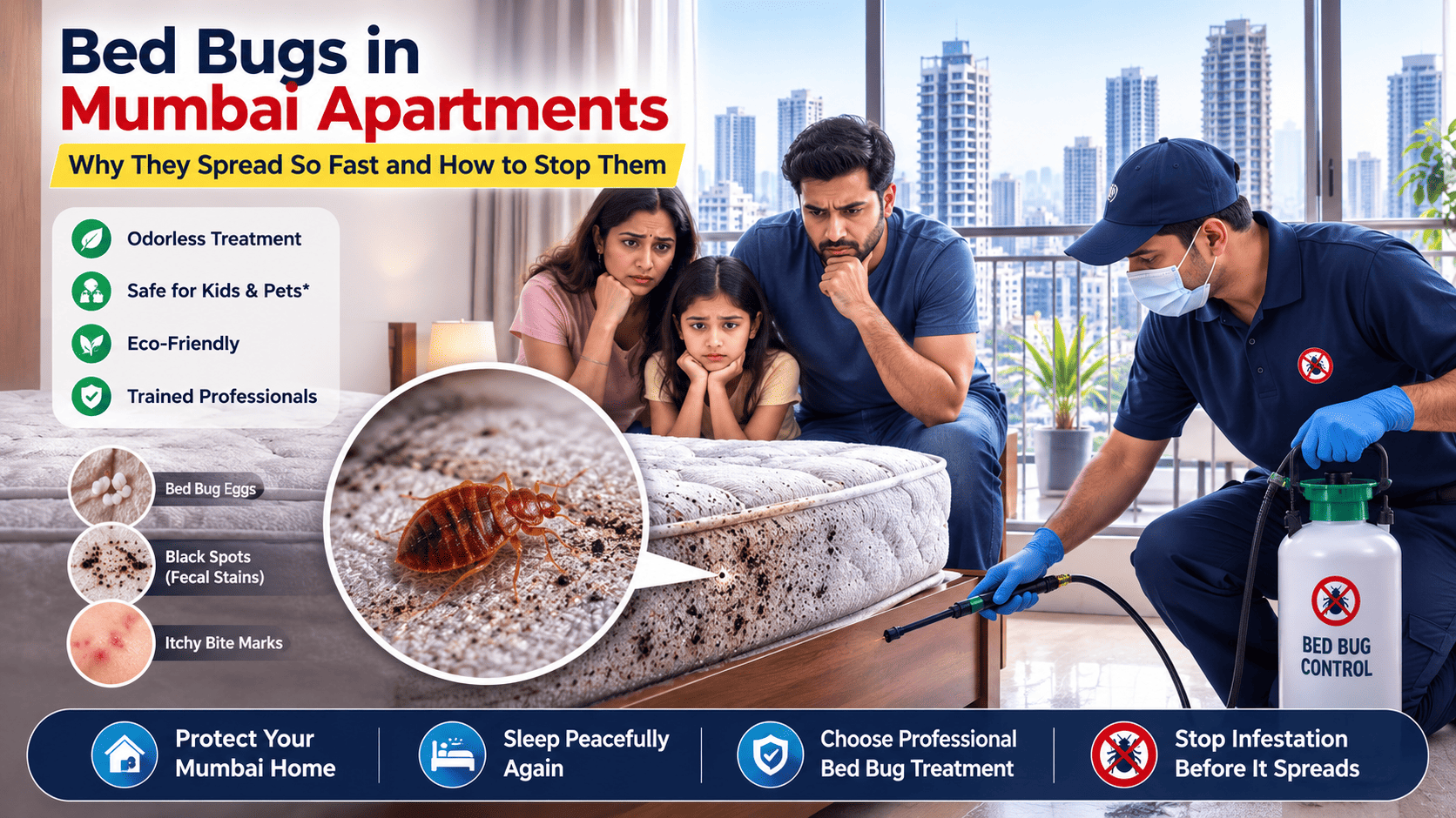 Bed Bugs in Mumbai Apartments: Why They Spread So Fast and How to Stop Them