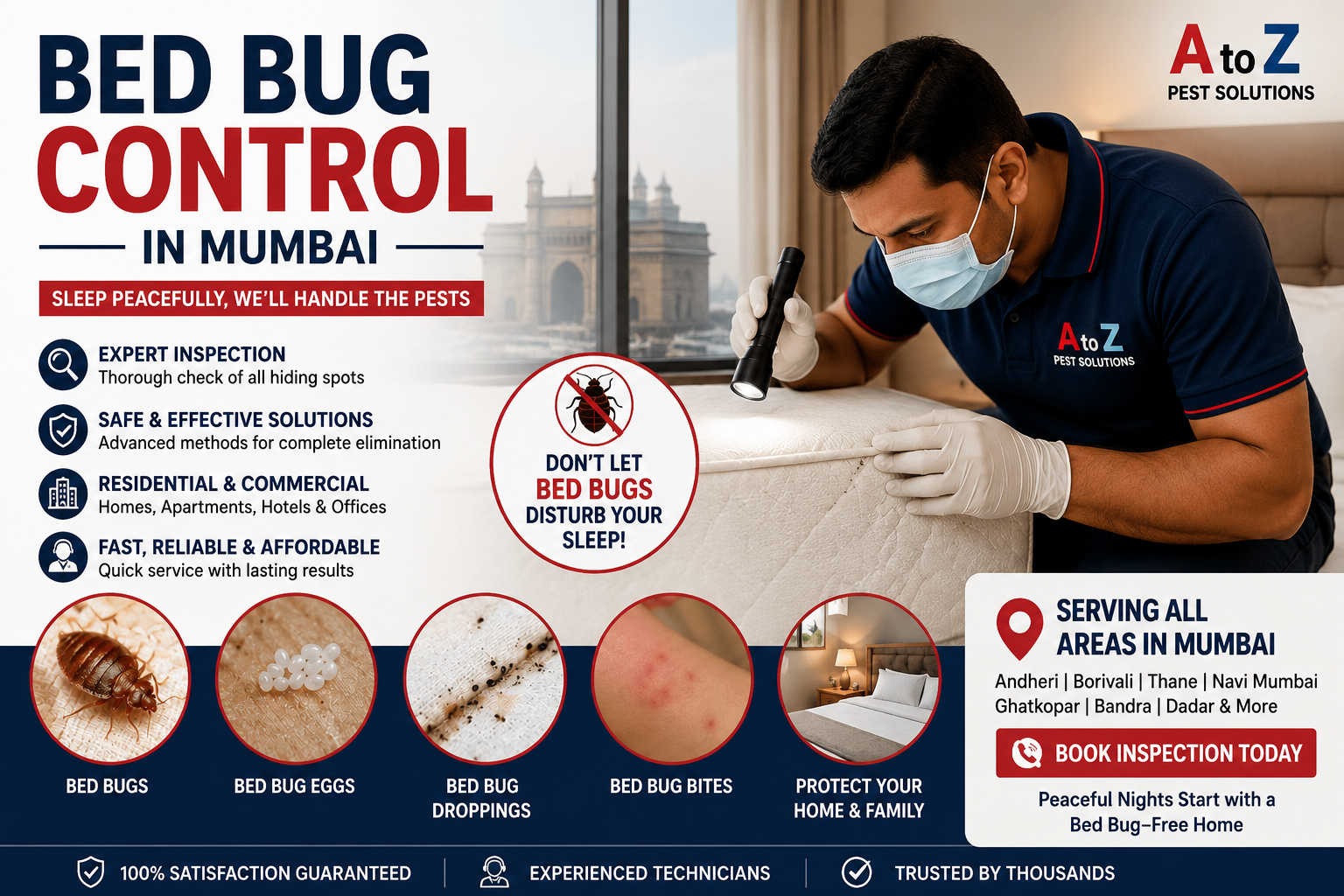 Best Bed Bug Control in Mumbai – The Complete Guide to Bed Bug Treatment and Prevention