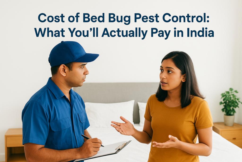Cost of Bed Bug Pest Control: What You'll Actually Pay in India