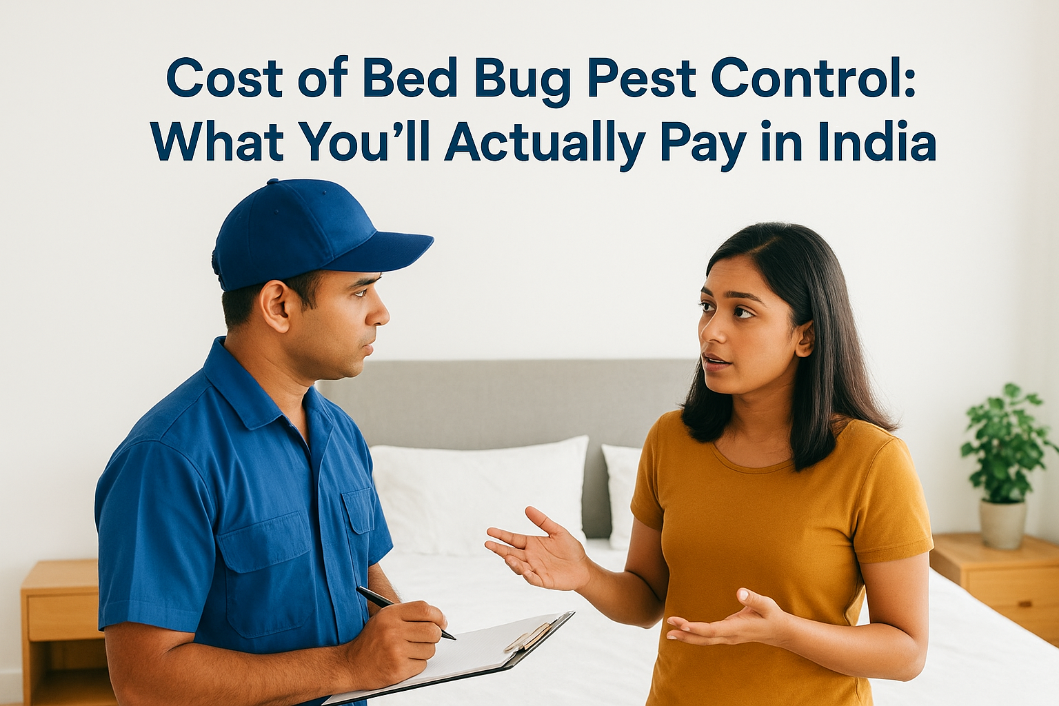 Cost of Bed Bug Pest Control: What You’ll Actually Pay in India