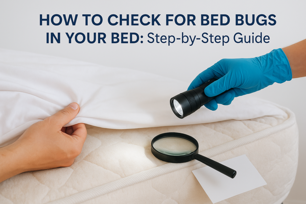 How to Check for Bed Bugs in Your Bed: Step-by-Step Guide