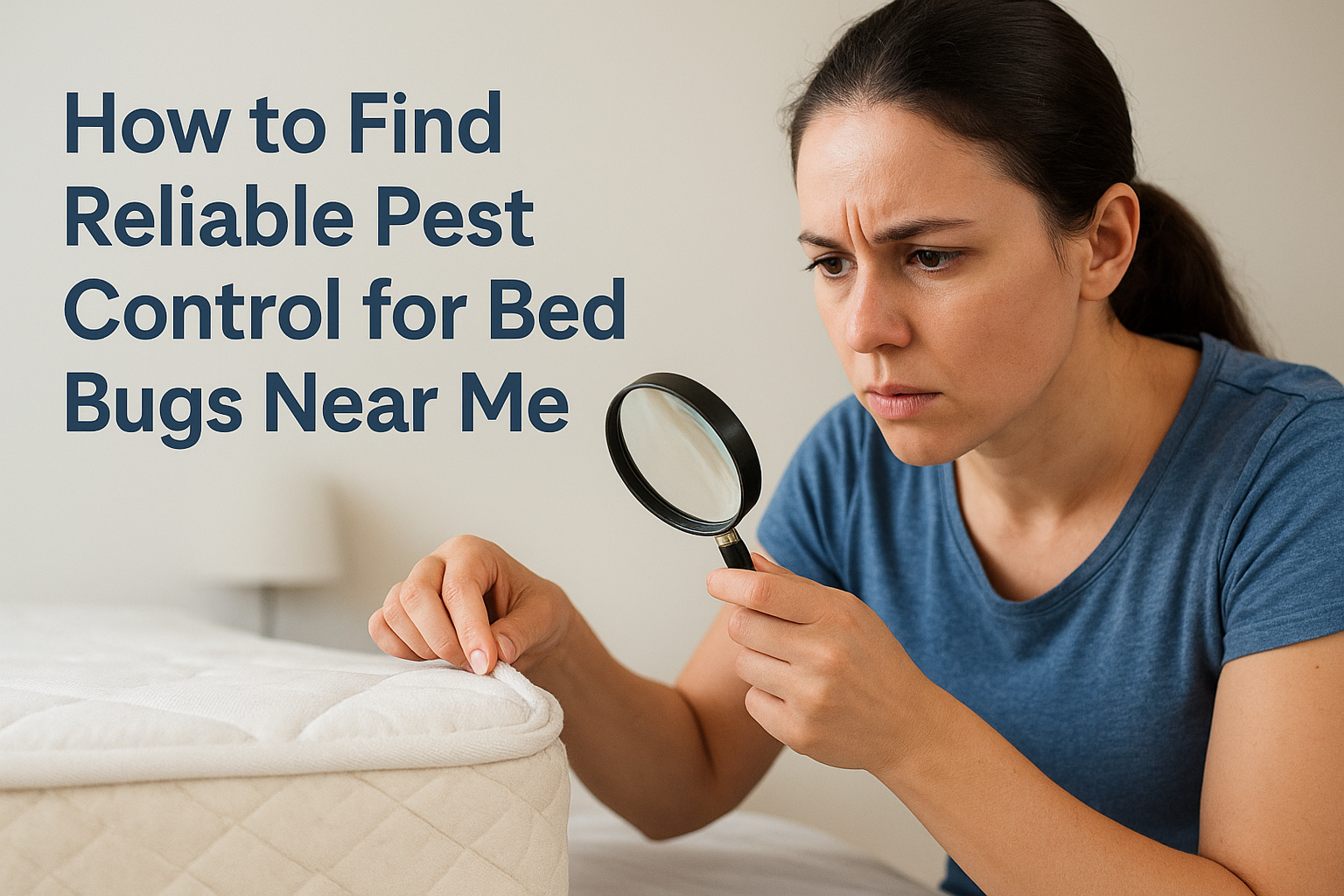 How to Find Reliable Pest Control for Bed Bugs Near Me
