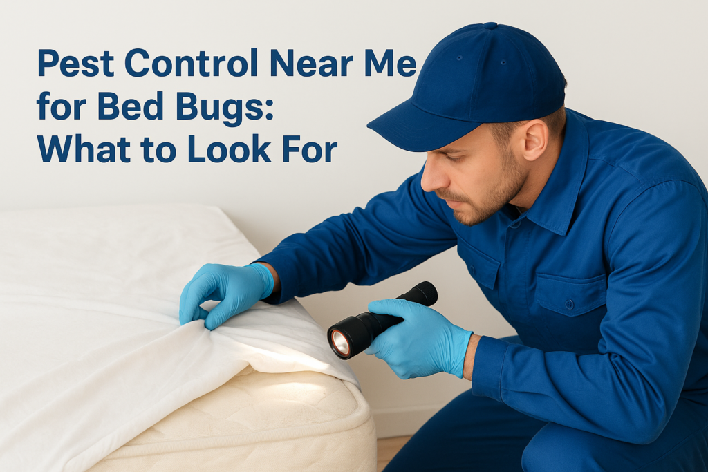 Pest Control for Bed Bugs in Pune: What to Expect