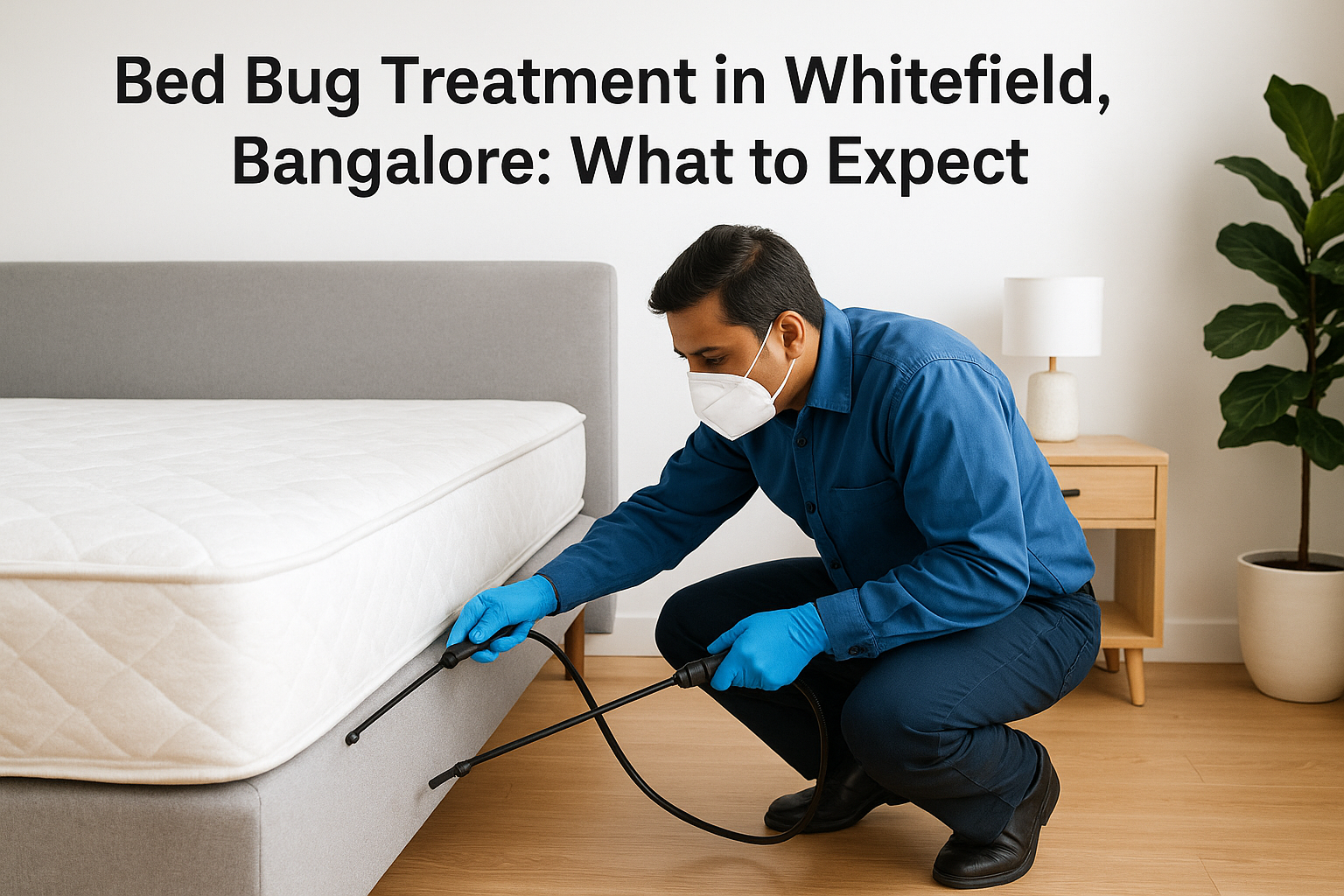 Bed Bug Treatment in Whitefield, Bangalore: What to Expect