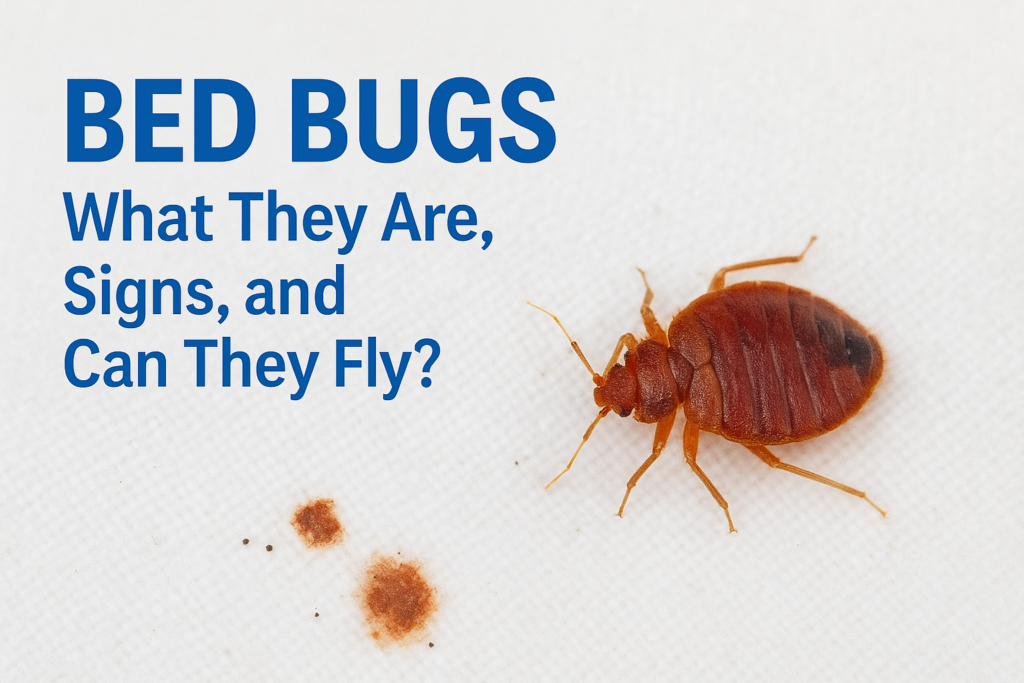 Bed Bugs: What They Are, Signs, and Can They Fly?
