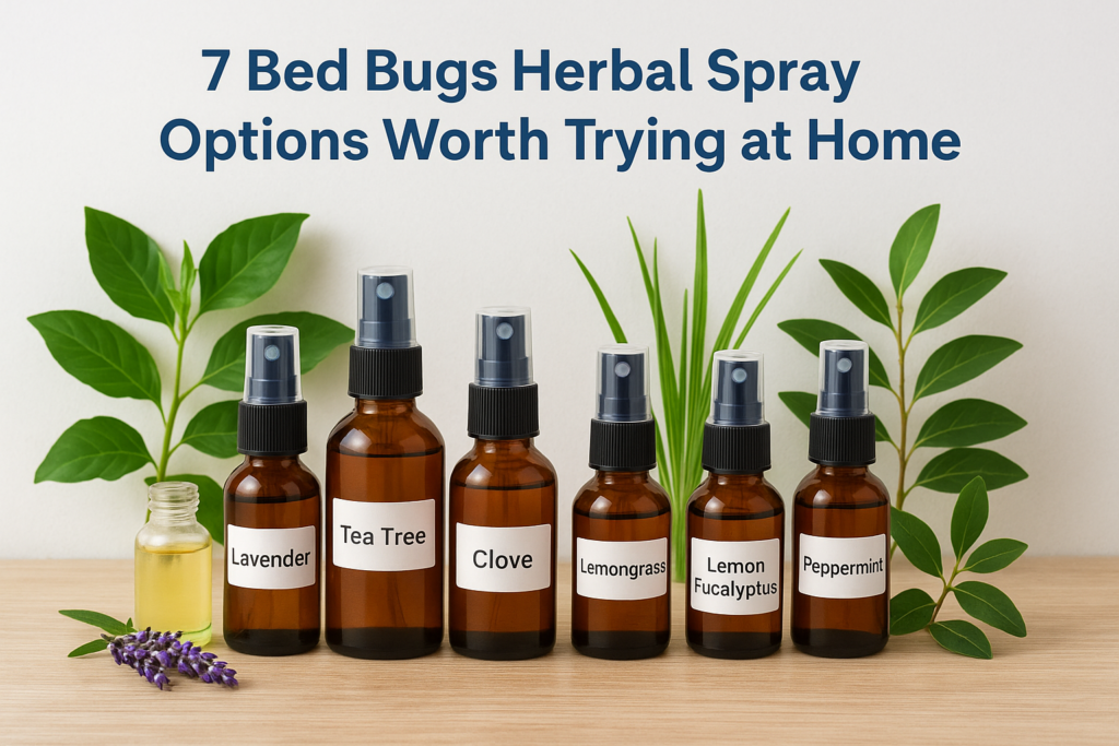 7 Bed Bugs Herbal Spray Options Worth Trying at Home