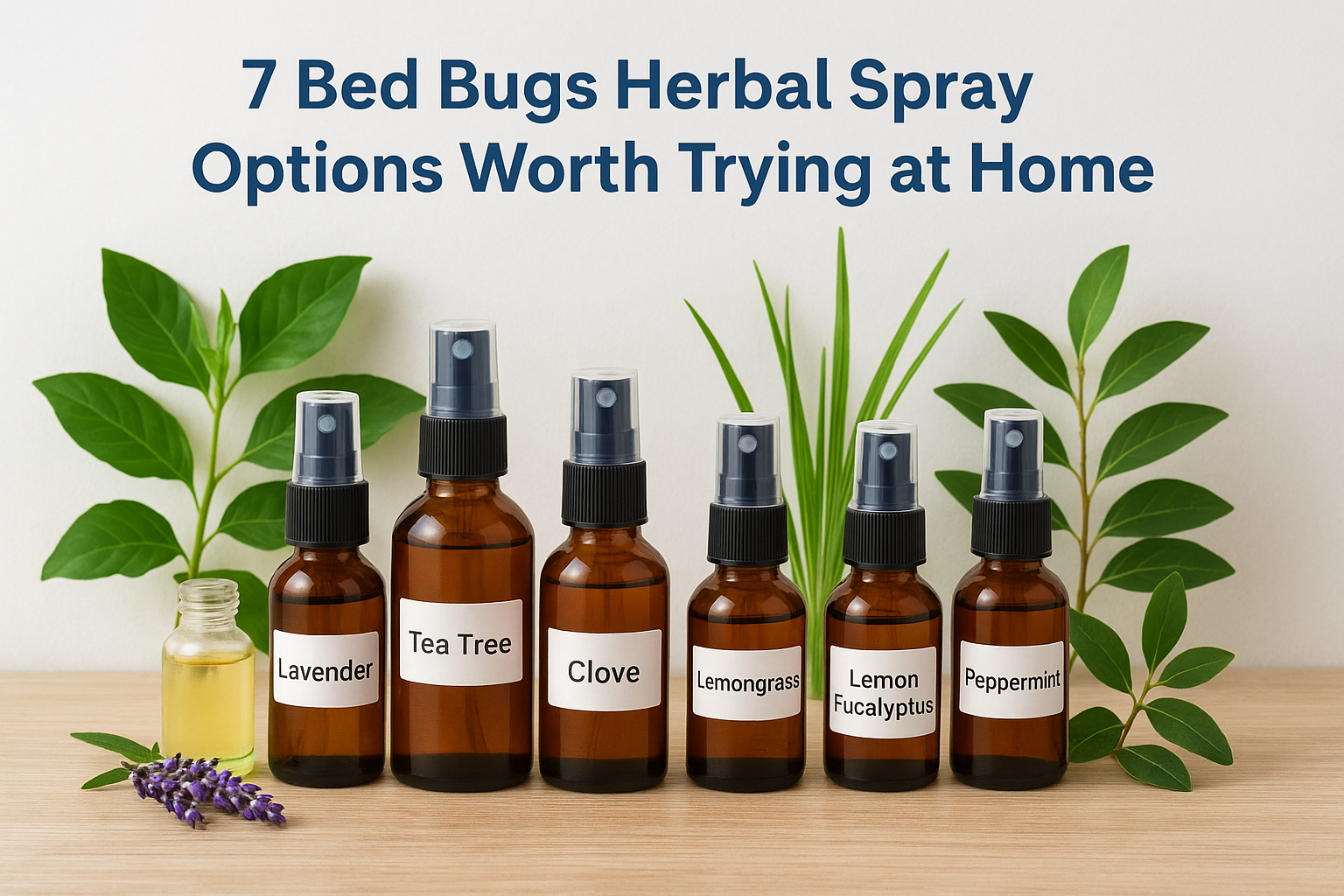 7 Bed Bugs Herbal Spray Options Worth Trying at Home