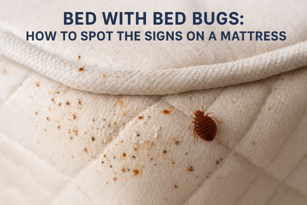 Bed with Bed Bugs: How to Spot the Signs on a Mattress 9 Bed with Bed Bugs: How to Spot the Signs on a Mattress