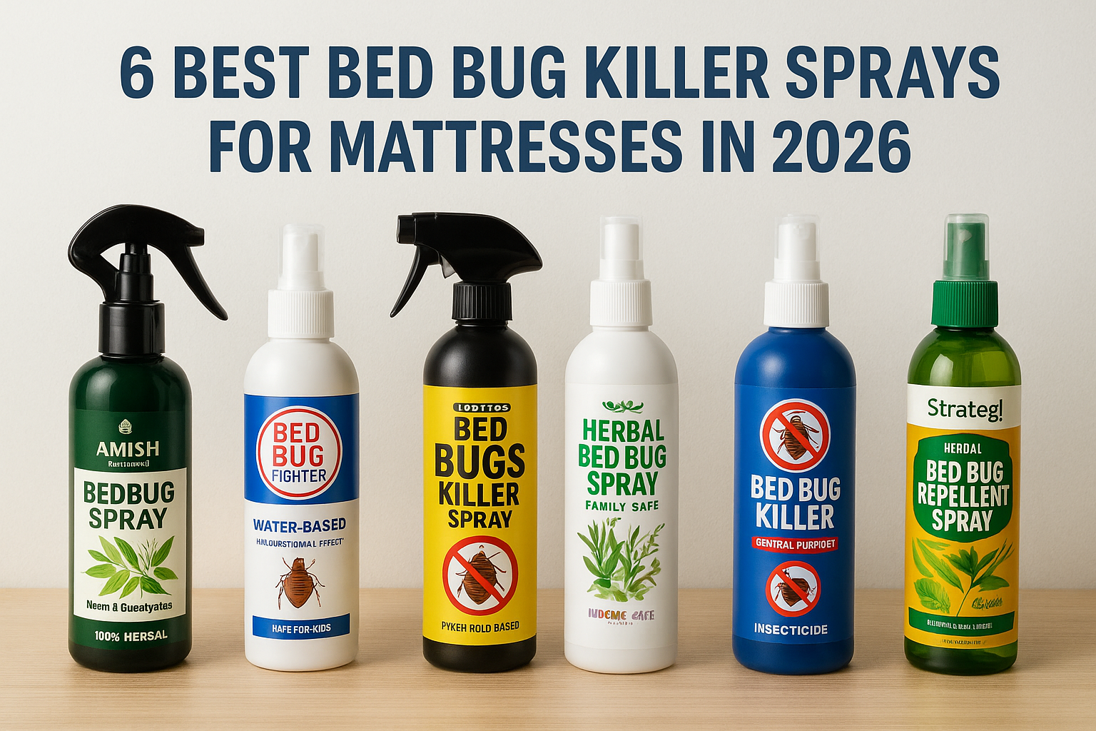 6 Best Bed Bug Killer Sprays for Mattresses in 2026