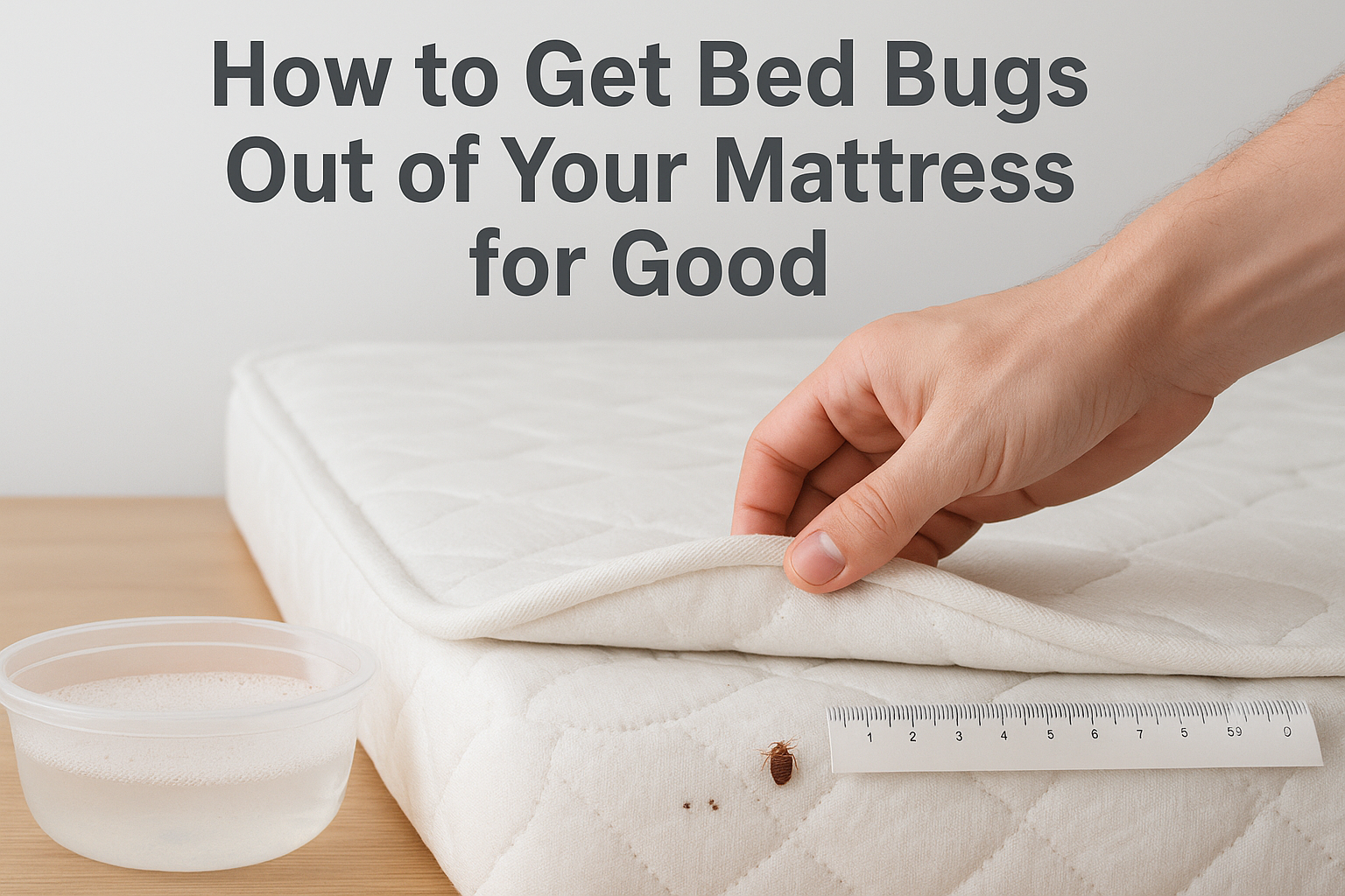 How to Get Bed Bugs Out of Your Mattress for Good